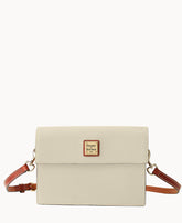 Pebble Grain East West Flap Crossbody