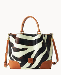 Zebra Leather Brenna