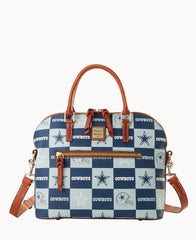 NFL Cowboys Domed Zip Satchel