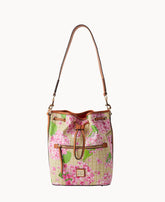 Hydrangea Basketweave Drawstring