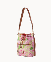 Hydrangea Basketweave Drawstring