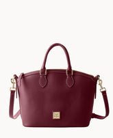 Lucca Leather Domed Satchel