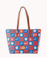 MLB Dodgers Zip Tote