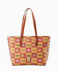 NFL 49ERS Zip Tote