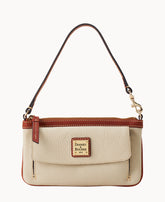 Pebble Grain Pocket Wristlet