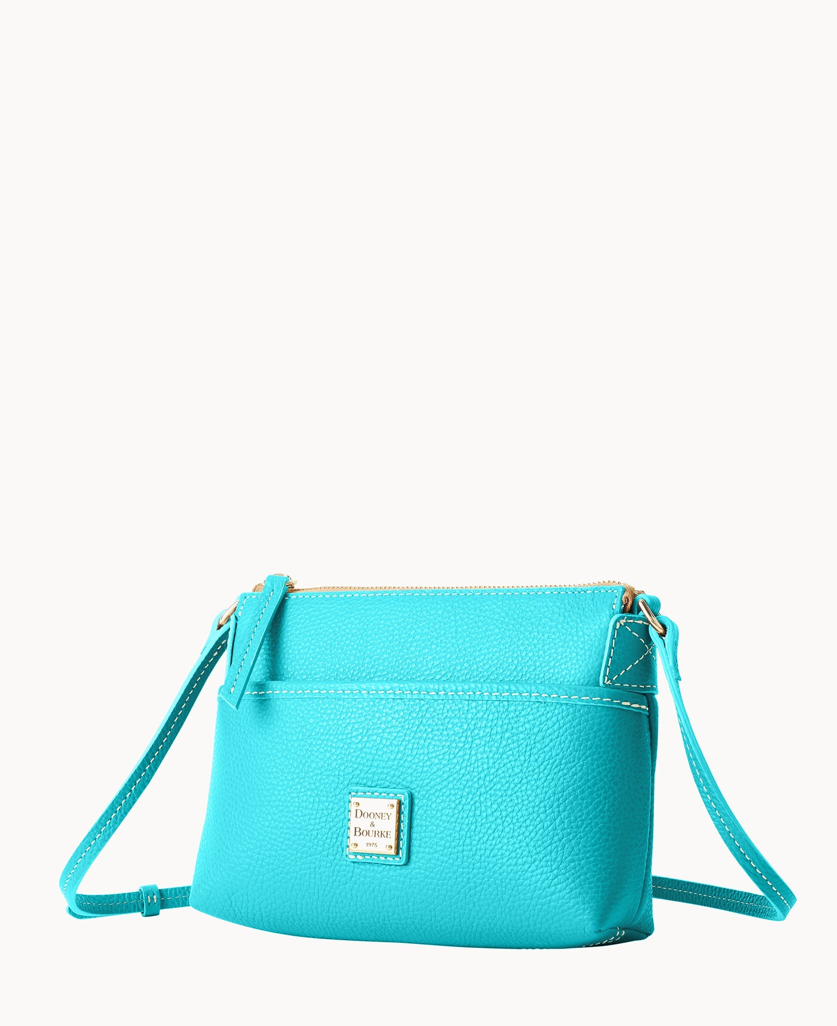 Lucca Leather Ginger Crossbody