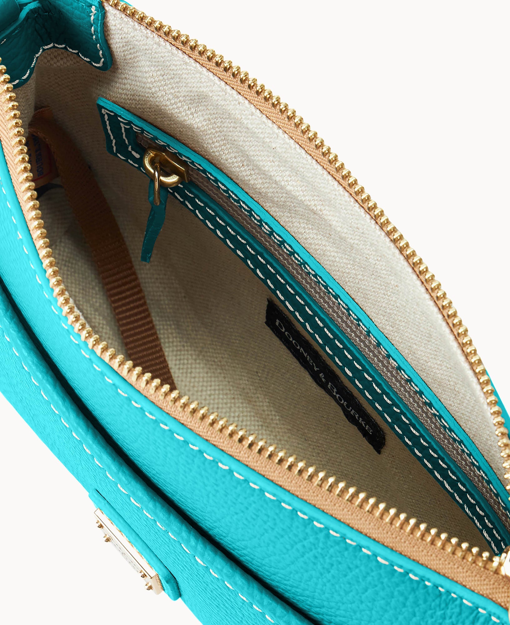 Lucca Leather Ginger Crossbody