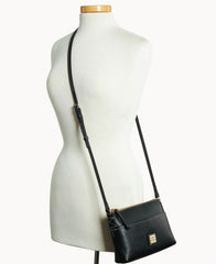 Lucca Leather Ginger Crossbody