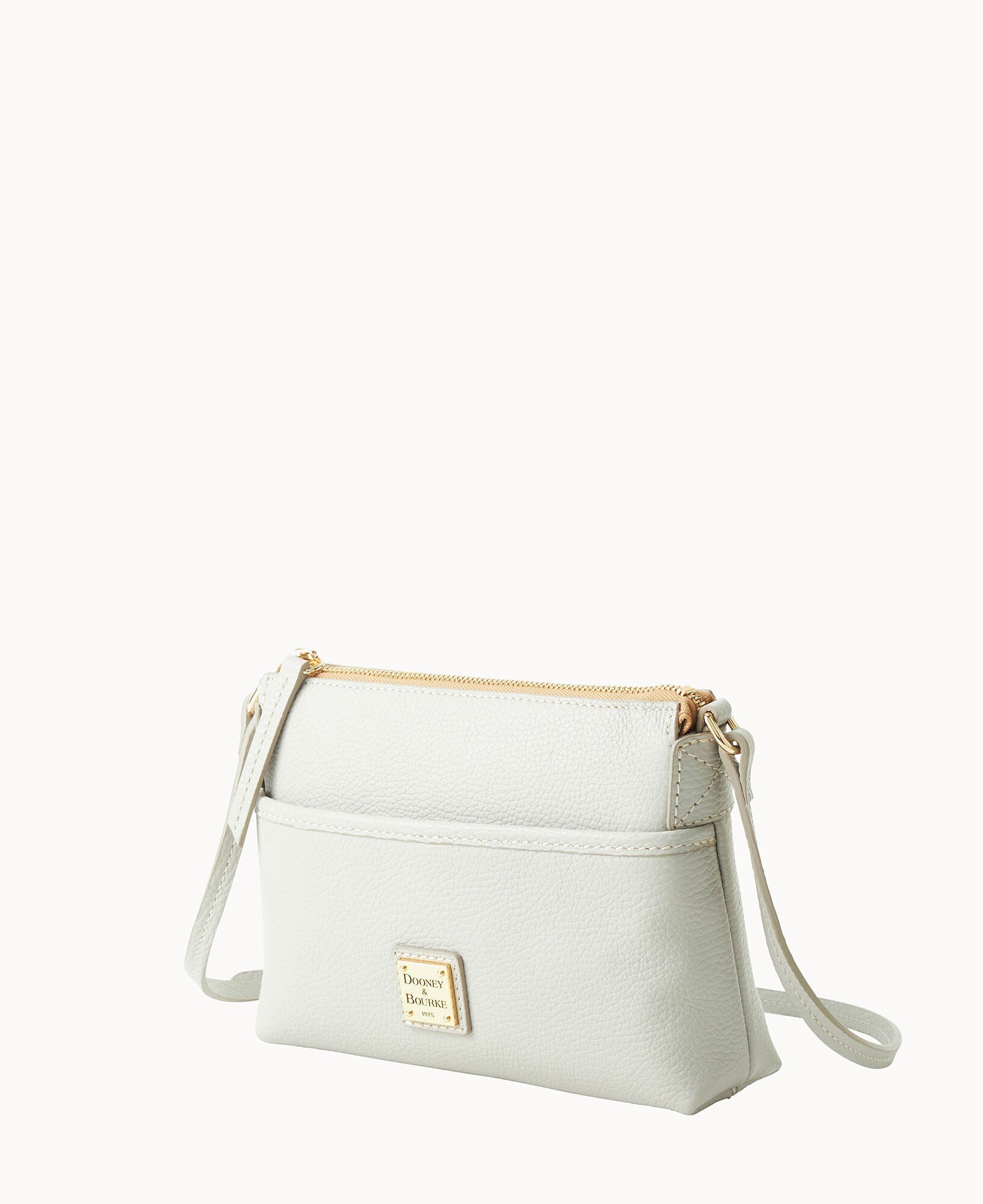 Lucca Leather Ginger Crossbody