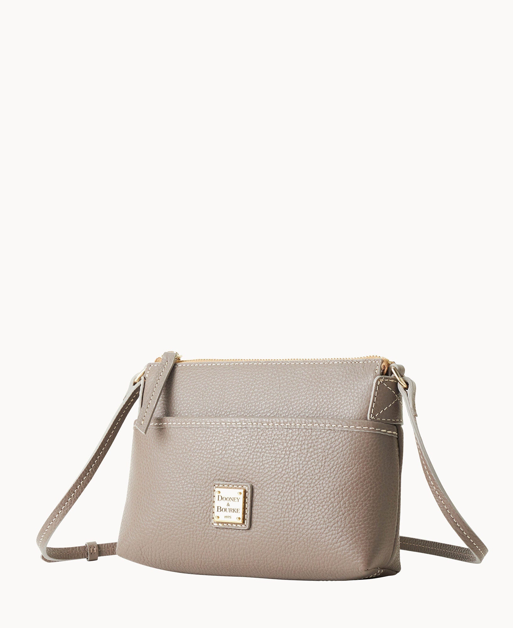 Lucca Leather Ginger Crossbody