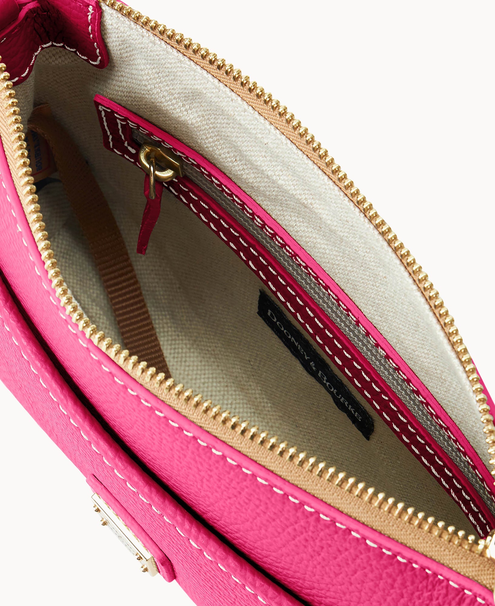 Lucca Leather Ginger Crossbody