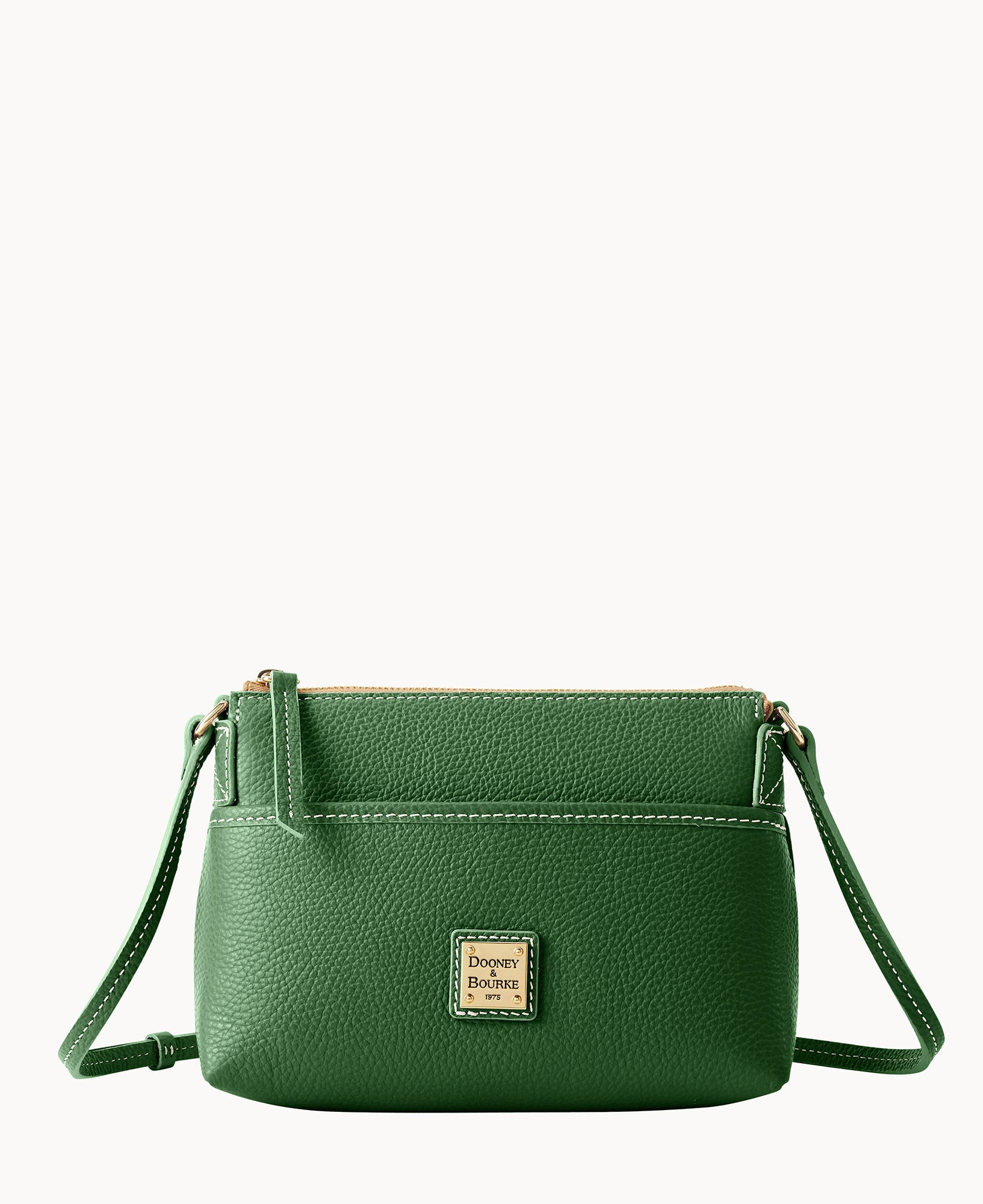 Lucca Leather Ginger Crossbody