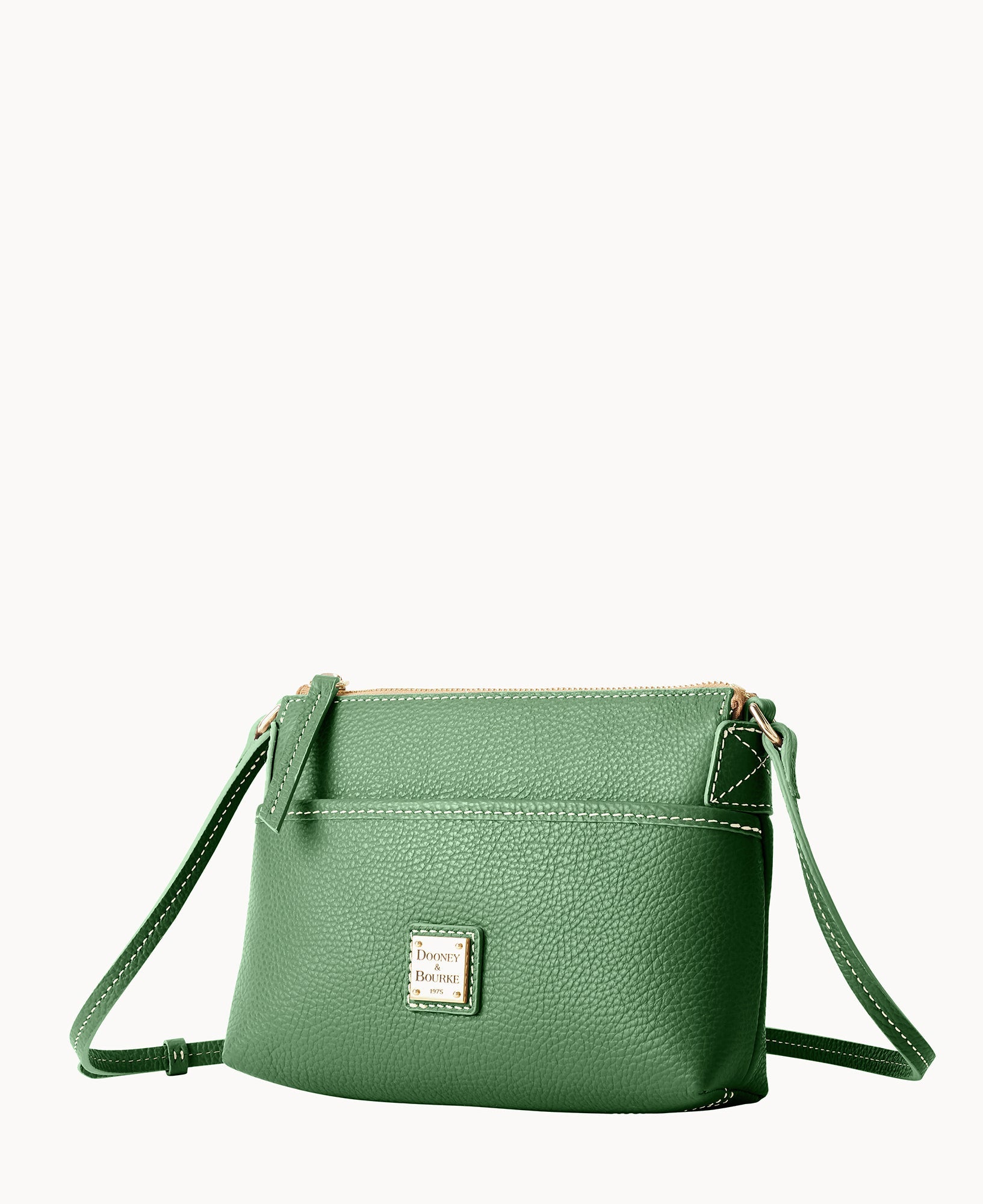 Lucca Leather Ginger Crossbody