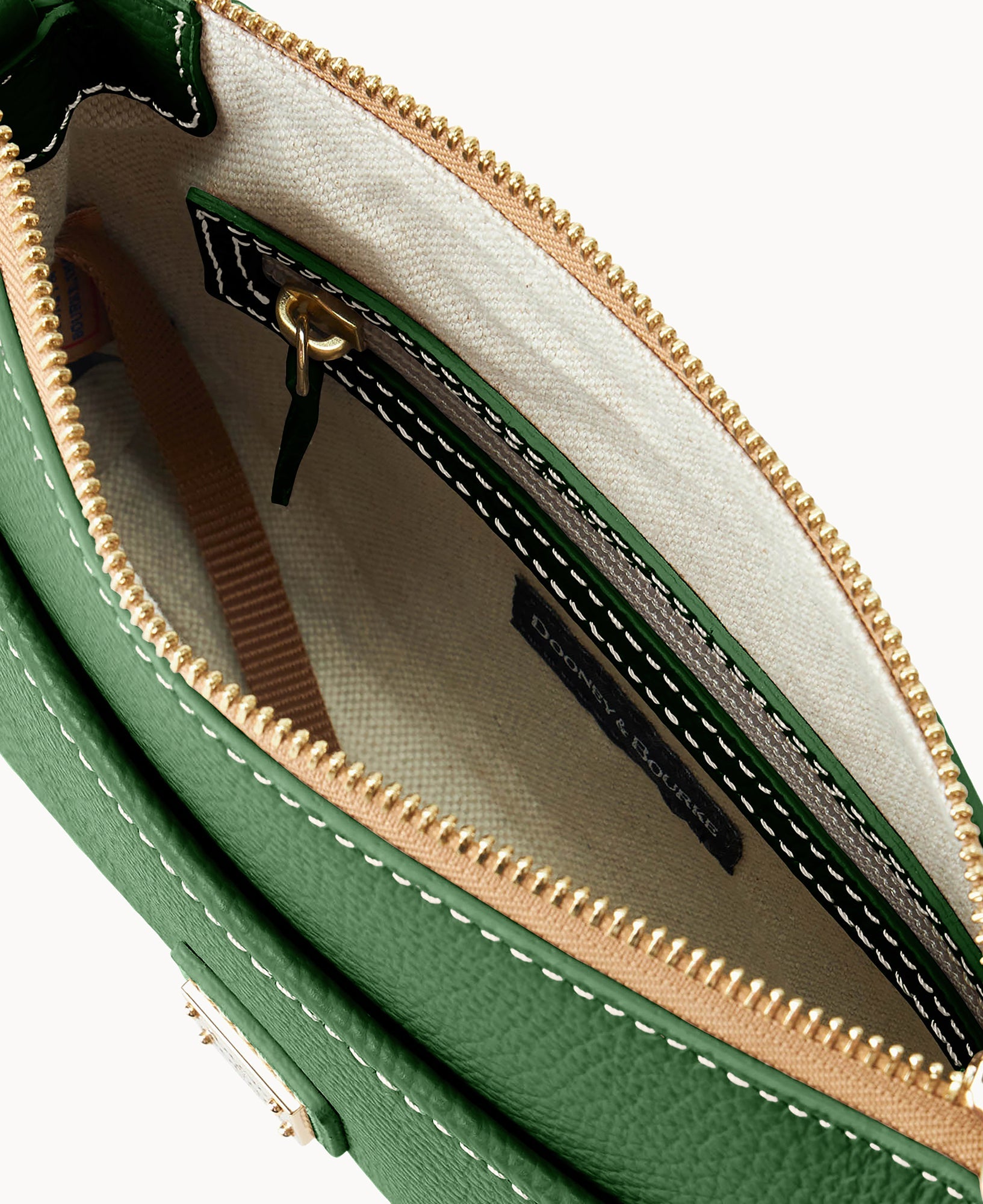 Lucca Leather Ginger Crossbody