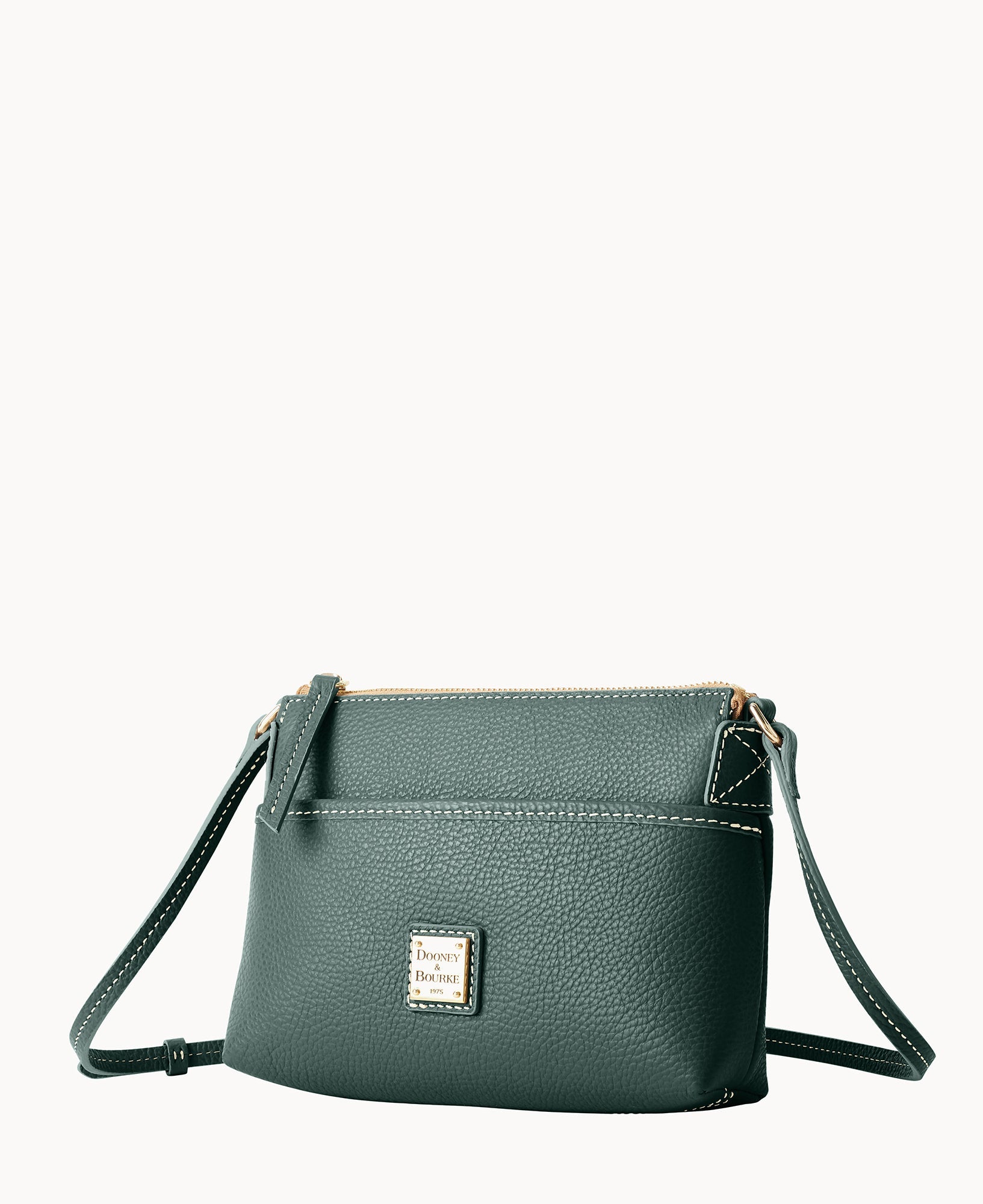 Lucca Leather Ginger Crossbody
