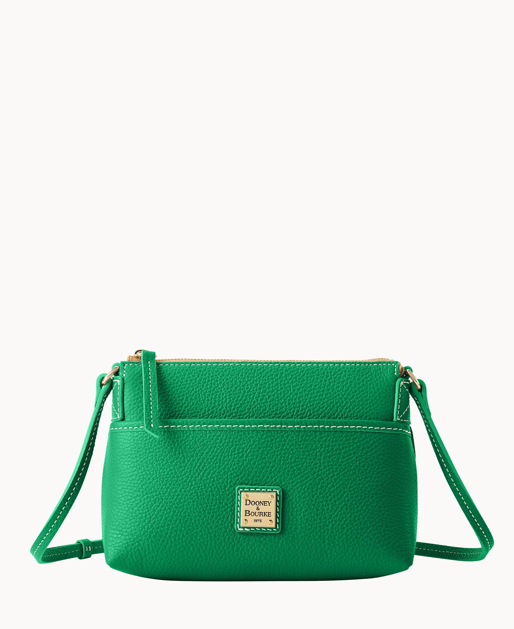 Lucca Leather Ginger Crossbody