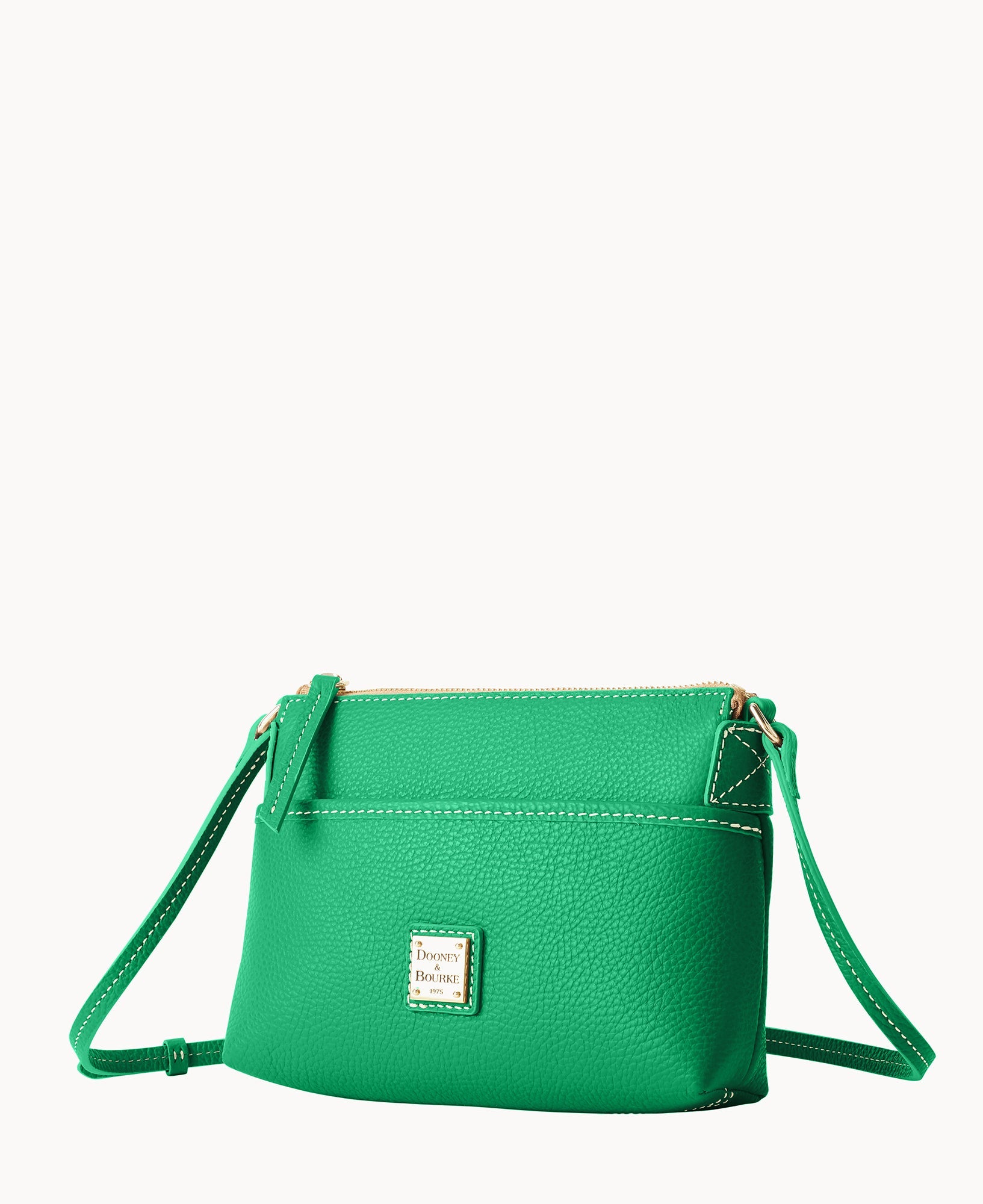 Lucca Leather Ginger Crossbody