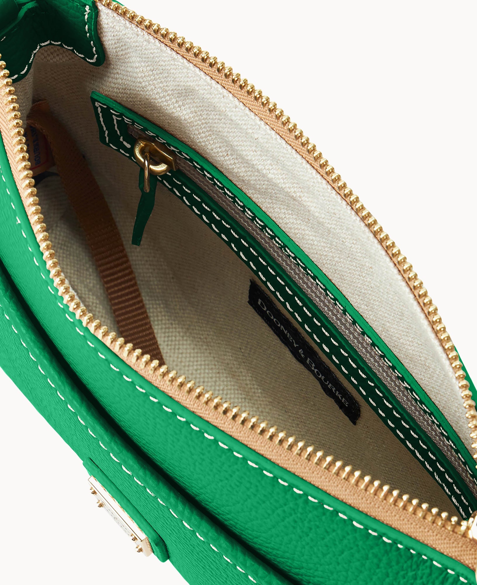 Lucca Leather Ginger Crossbody