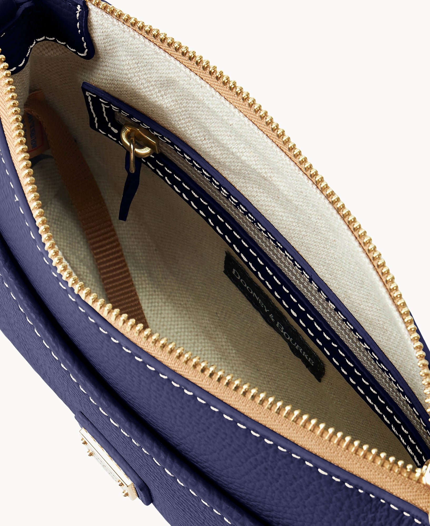 Lucca Leather Ginger Crossbody