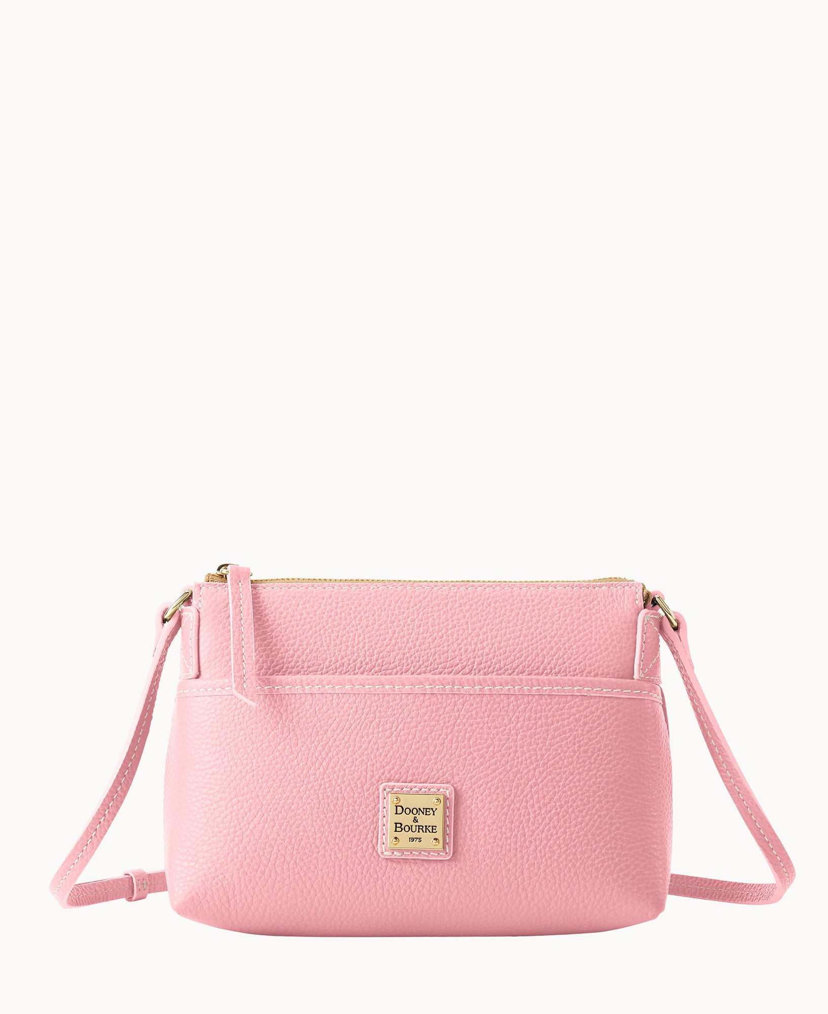 Lucca Leather Ginger Crossbody