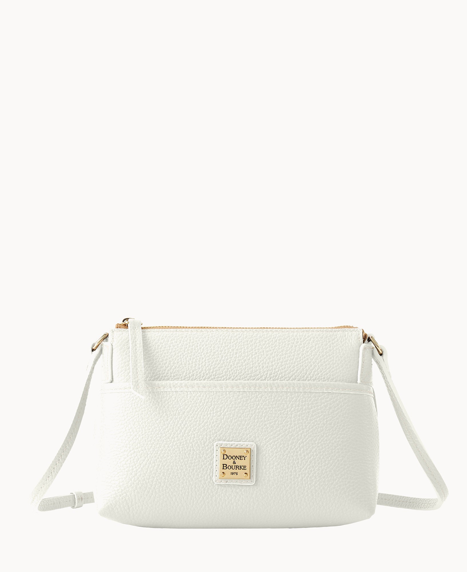 Lucca Leather Ginger Crossbody