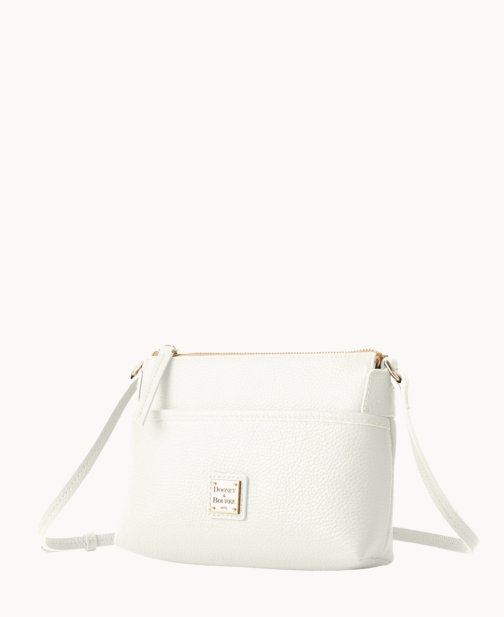 Lucca Leather Ginger Crossbody