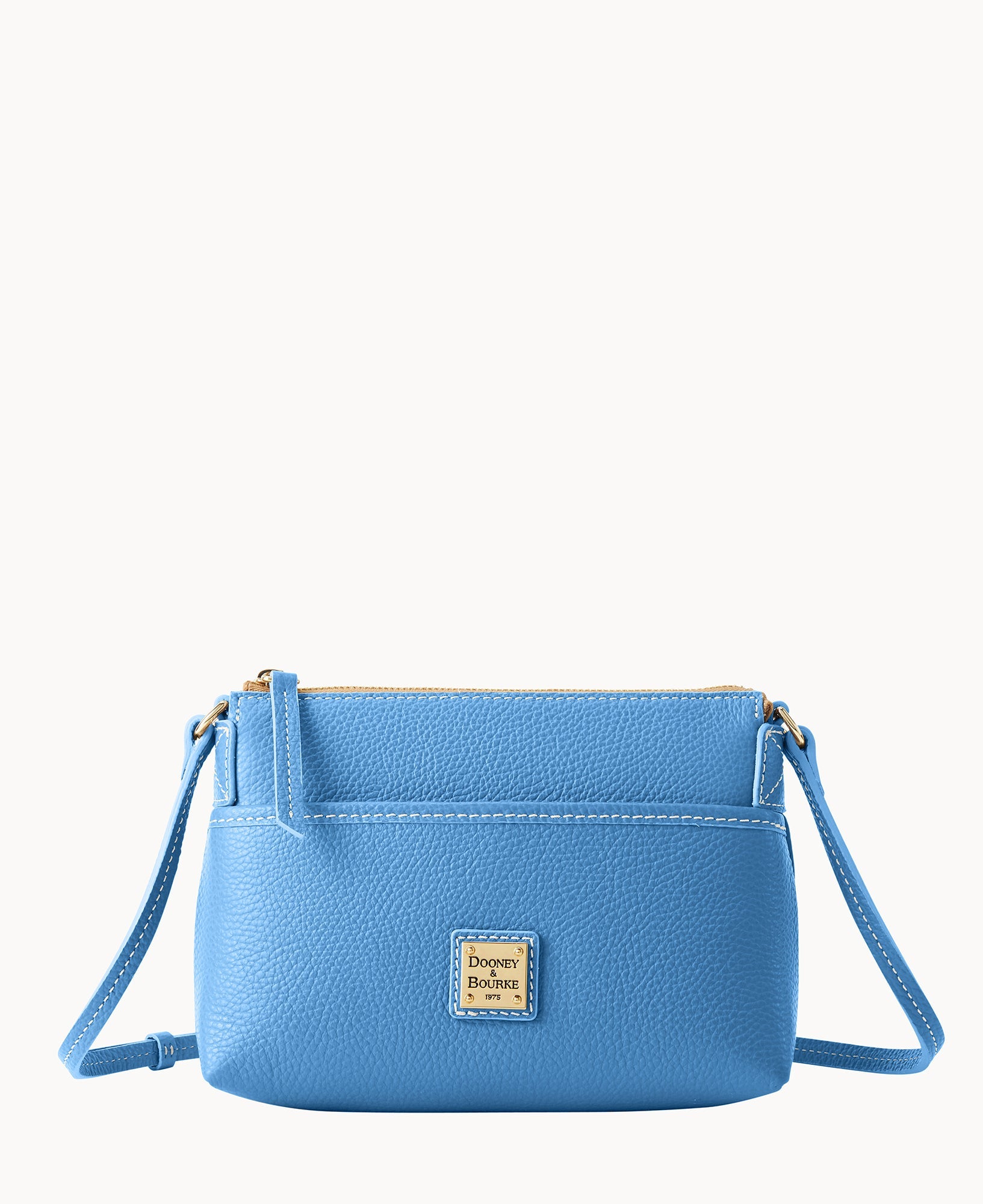 Lucca Leather Ginger Crossbody