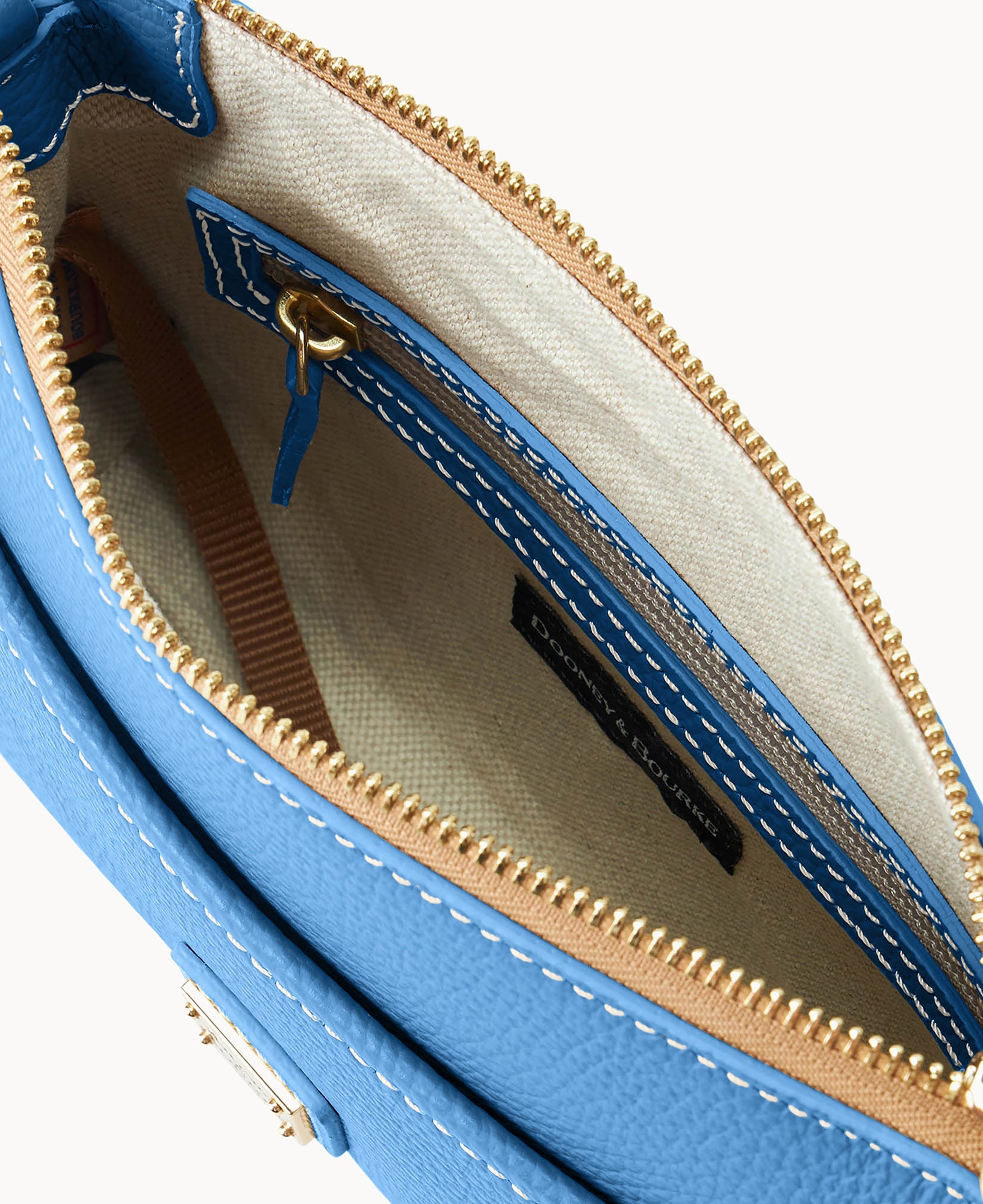 Lucca Leather Ginger Crossbody