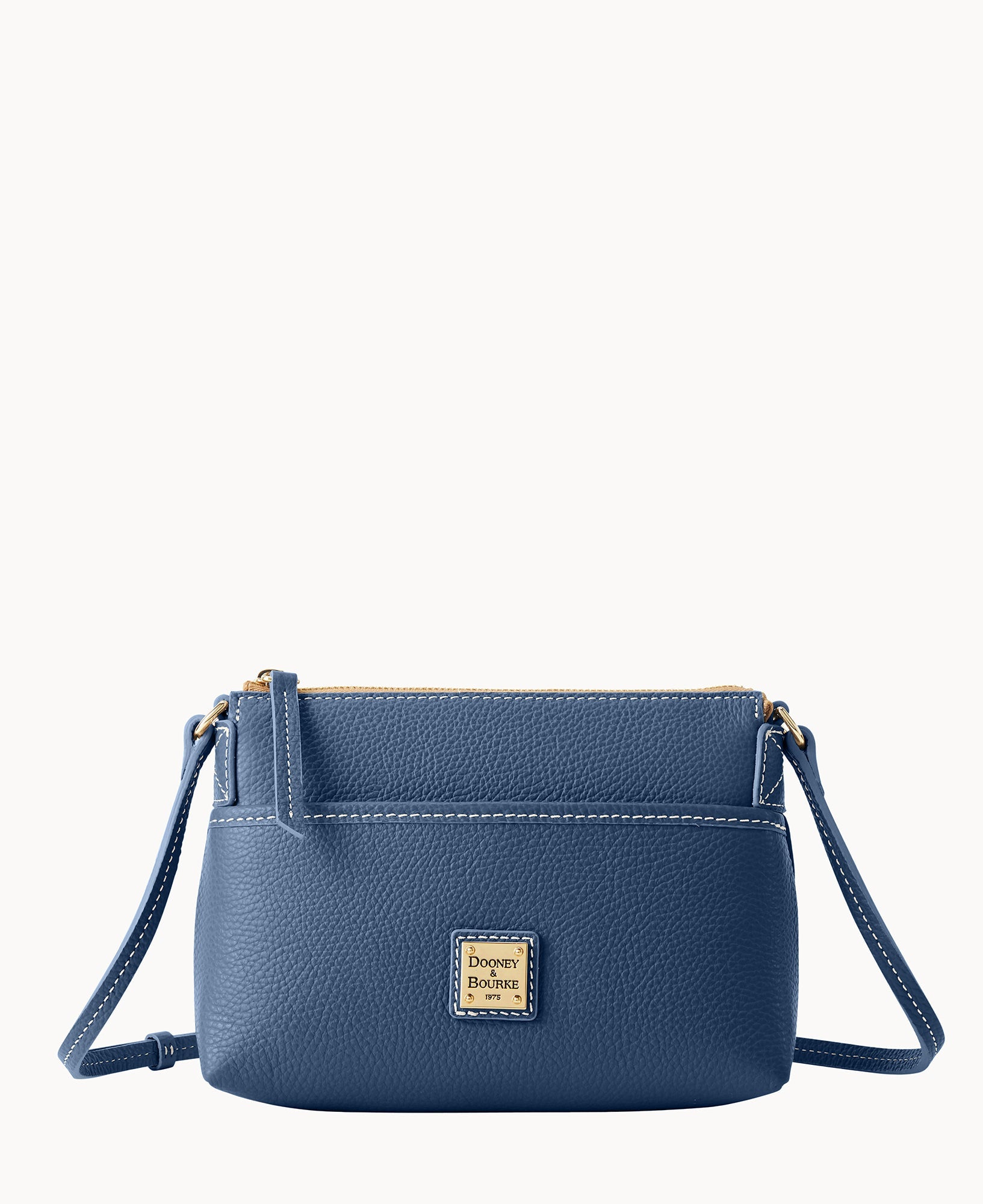 Lucca Leather Ginger Crossbody