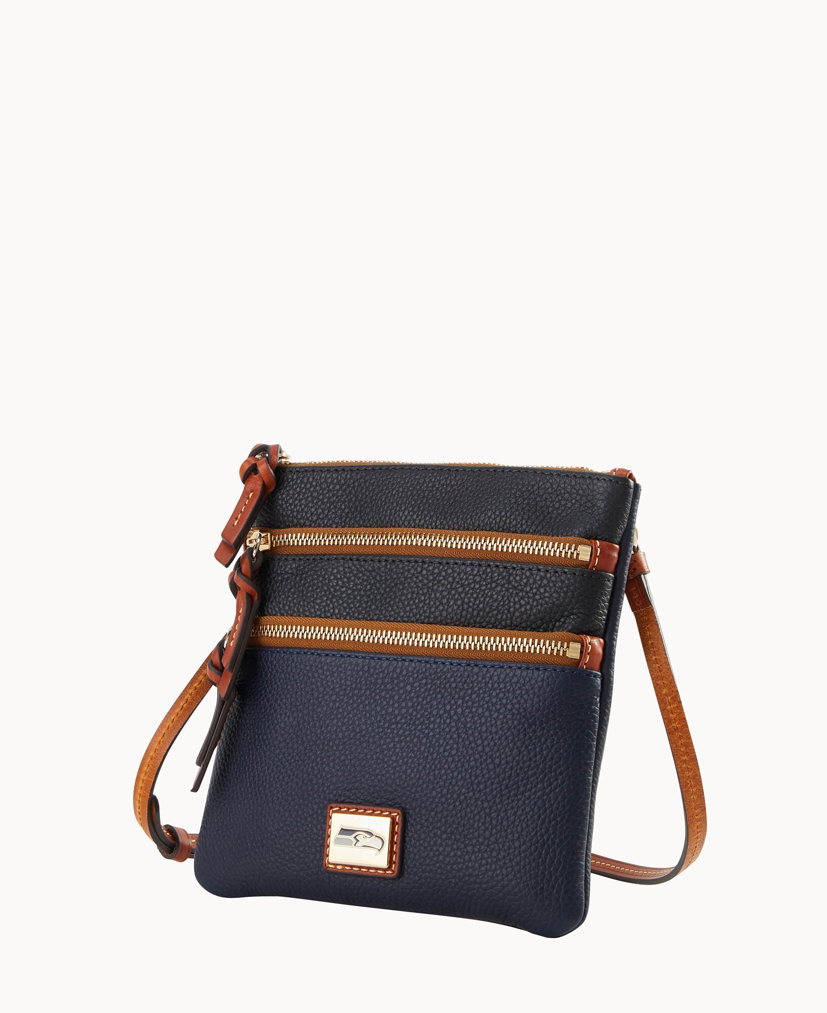 NFL Seahawks Triple Zip Crossbody