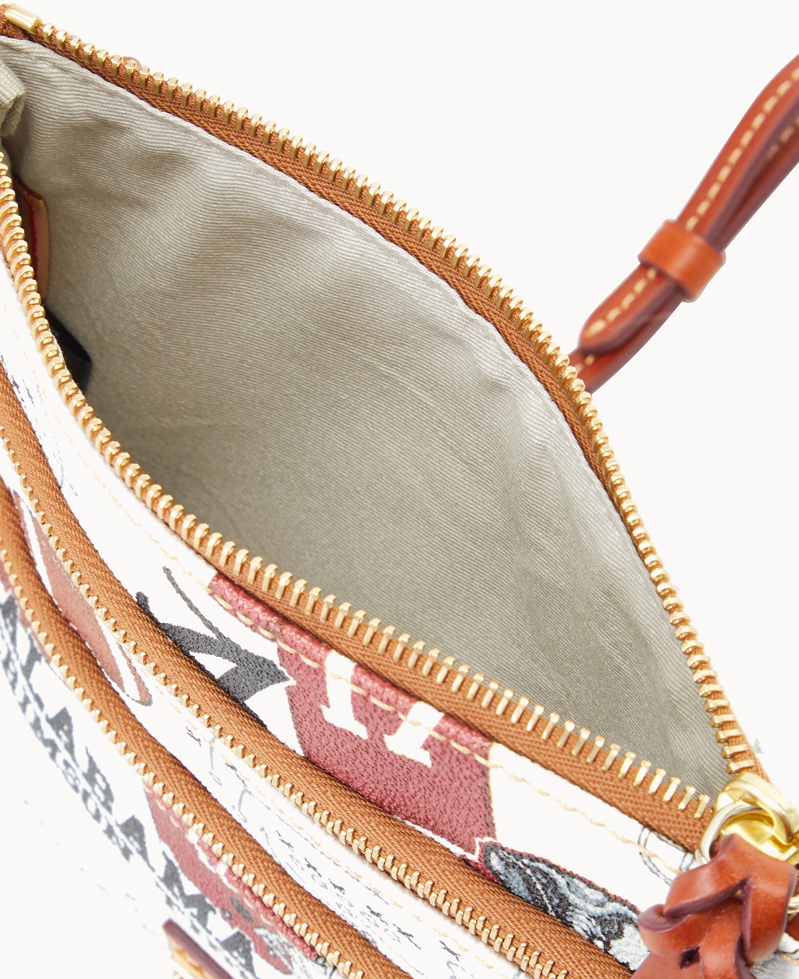 Collegiate University of Alabama Triple Zip Crossbody