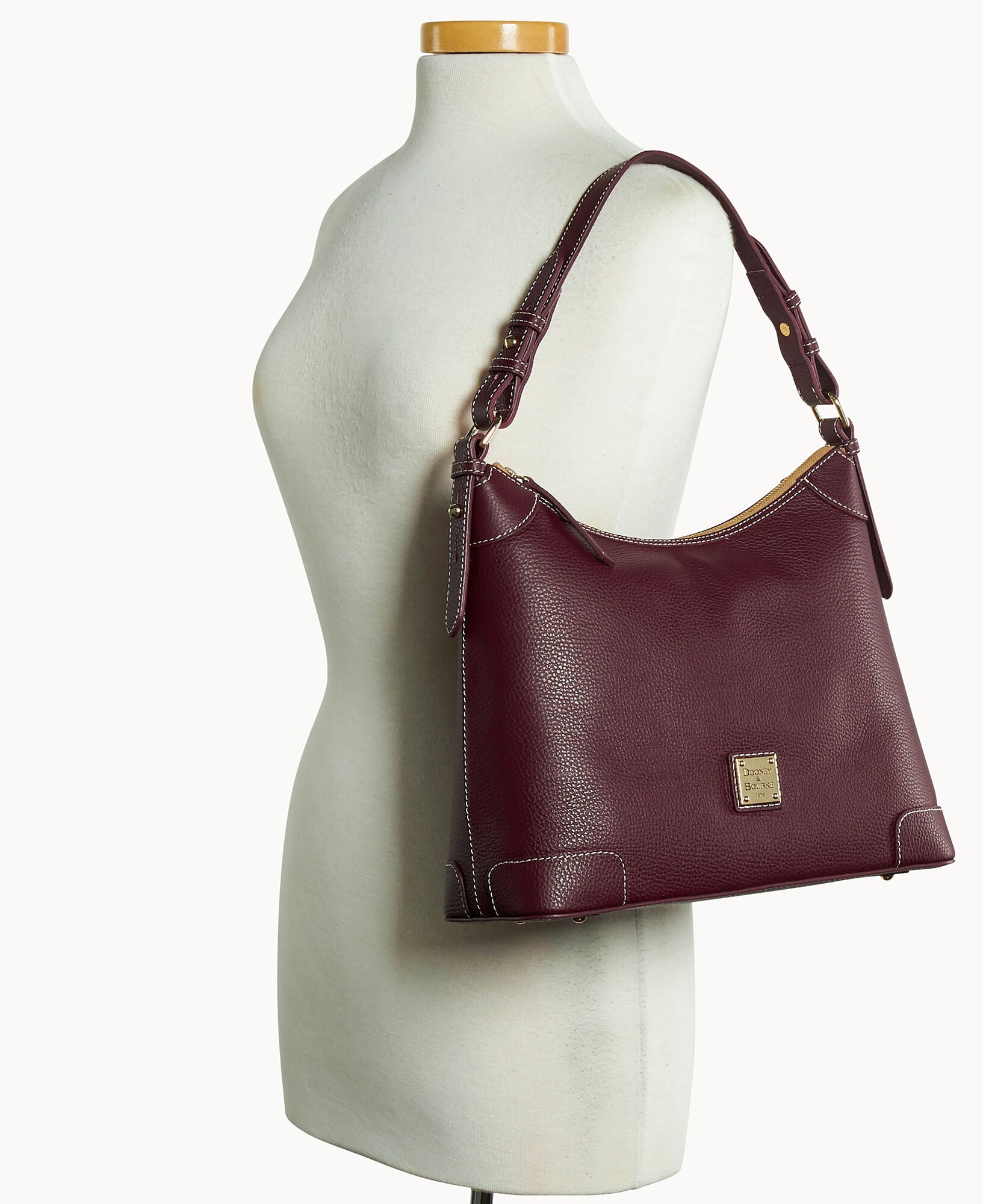 Lucca Leather Hobo