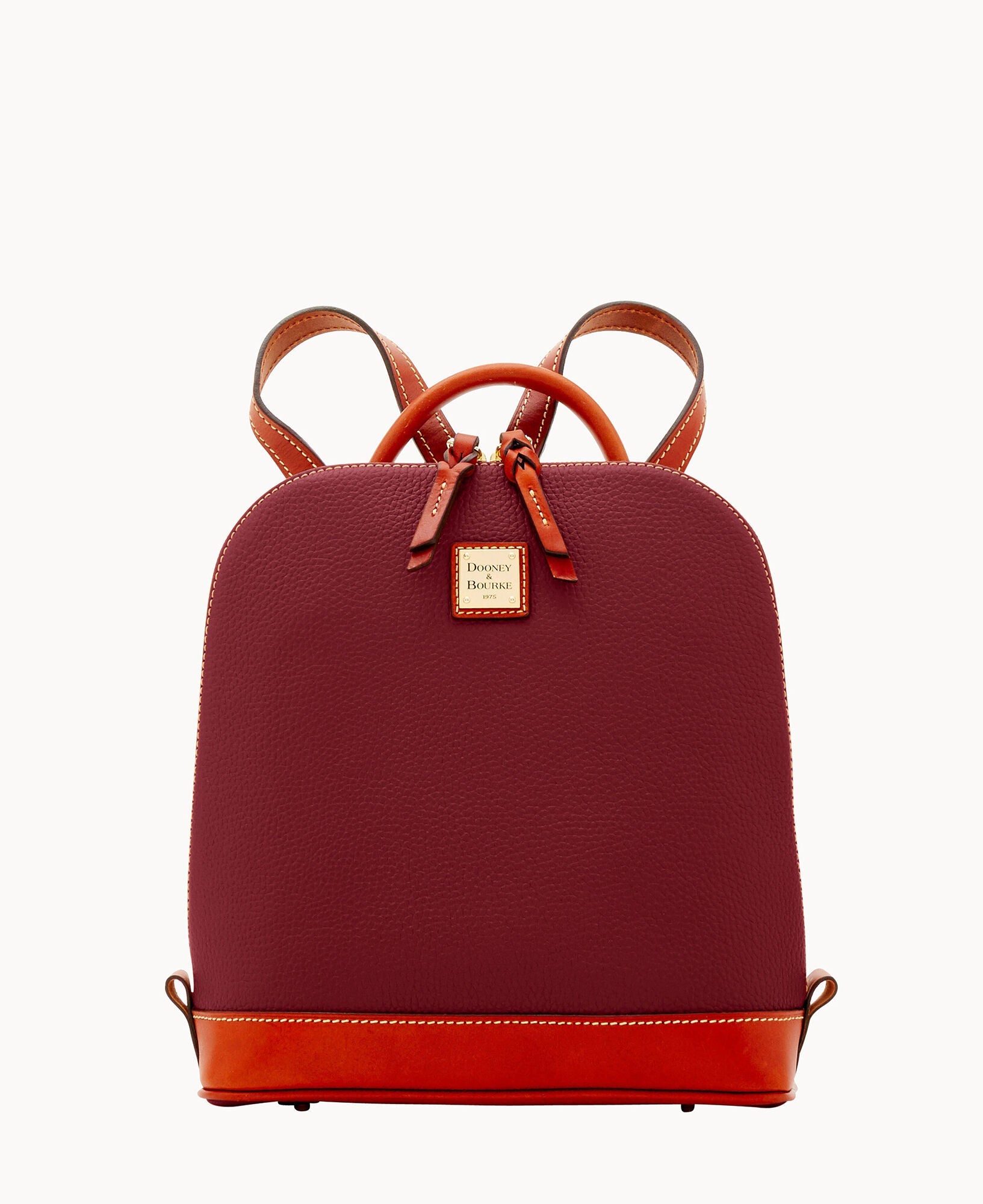 Pebble Grain Zip Pod Backpack