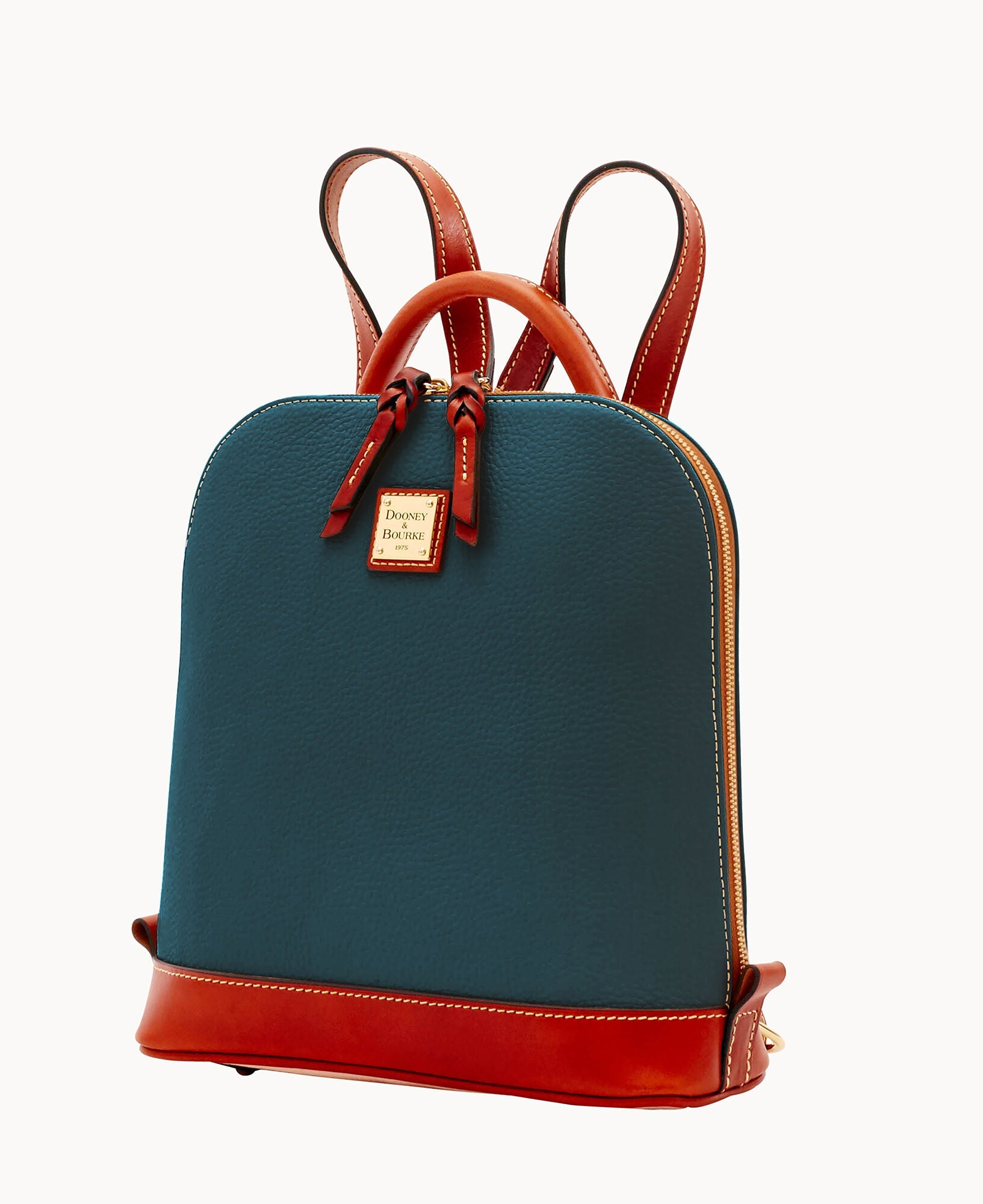 Pebble Grain Zip Pod Backpack