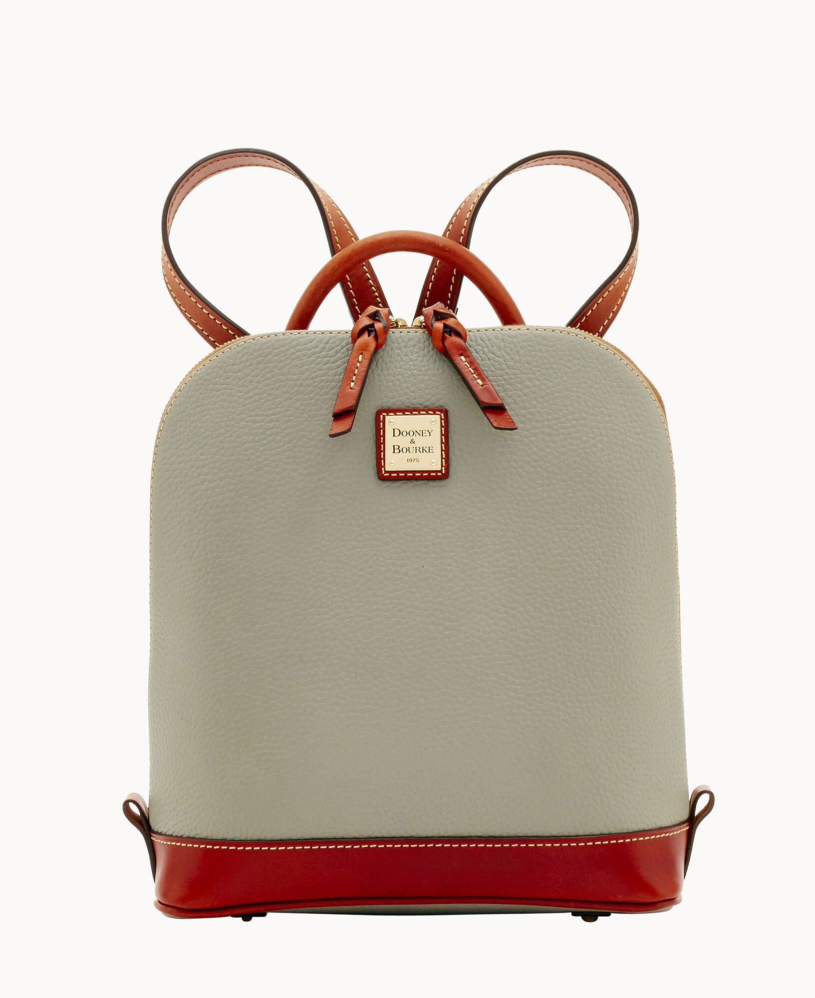 Pebble Grain Zip Pod Backpack