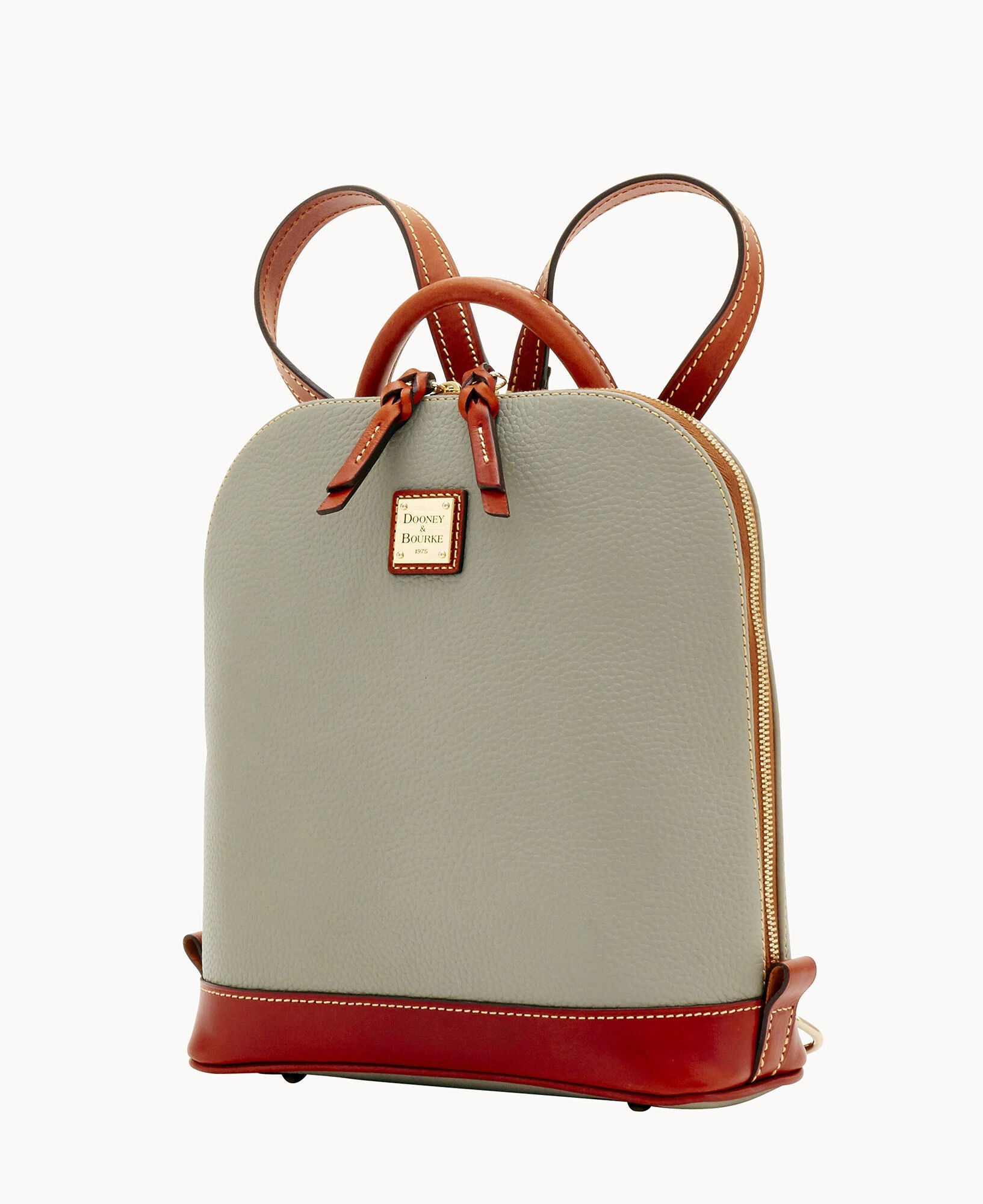 Pebble Grain Zip Pod Backpack