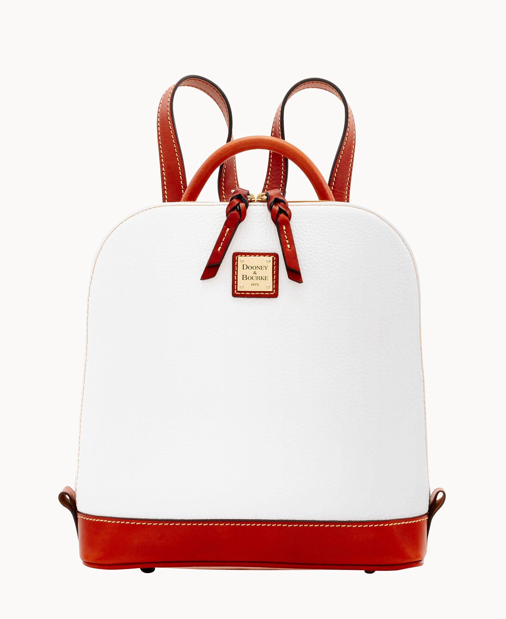 Pebble Grain Zip Pod Backpack