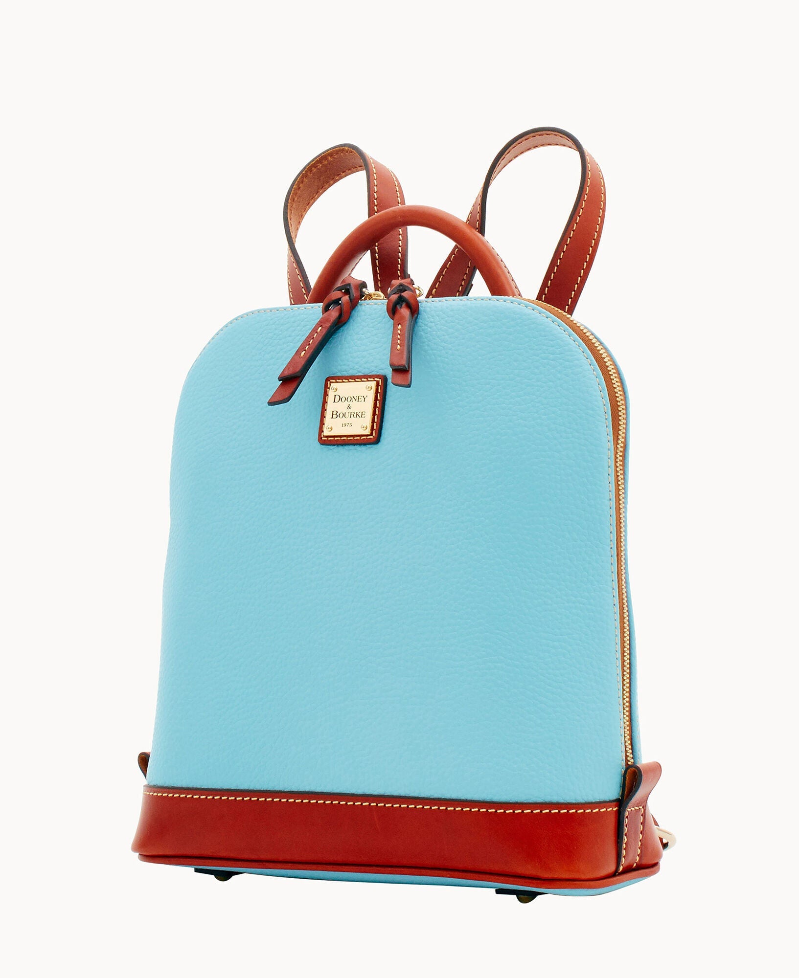 Pebble Grain Zip Pod Backpack