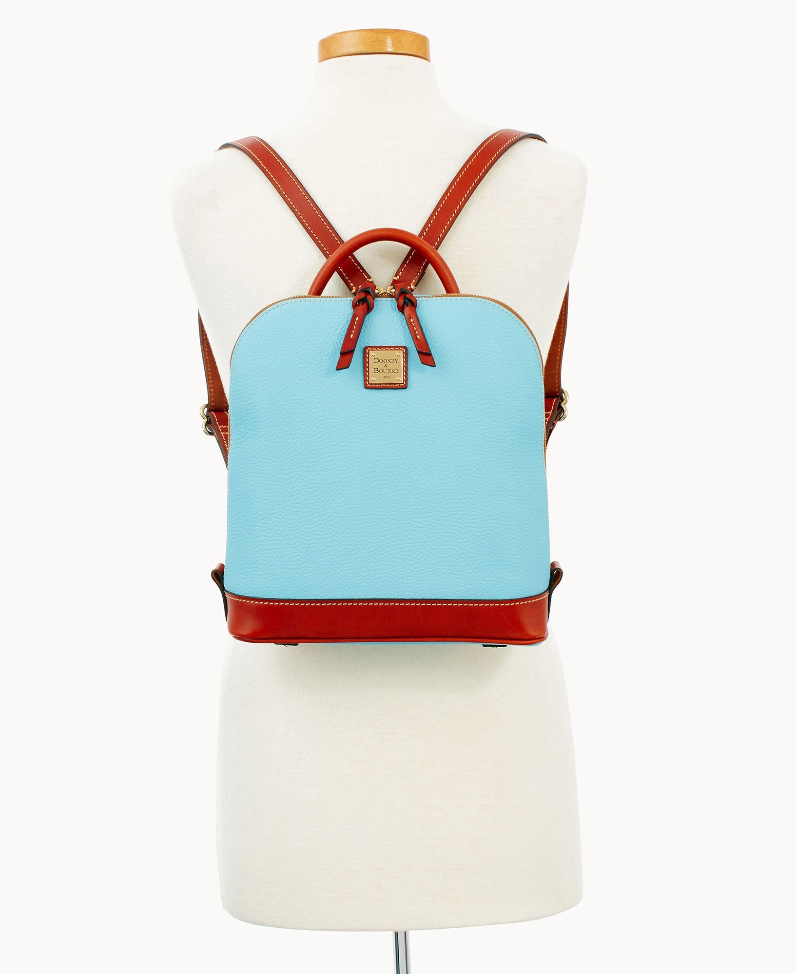 Pebble Grain Zip Pod Backpack