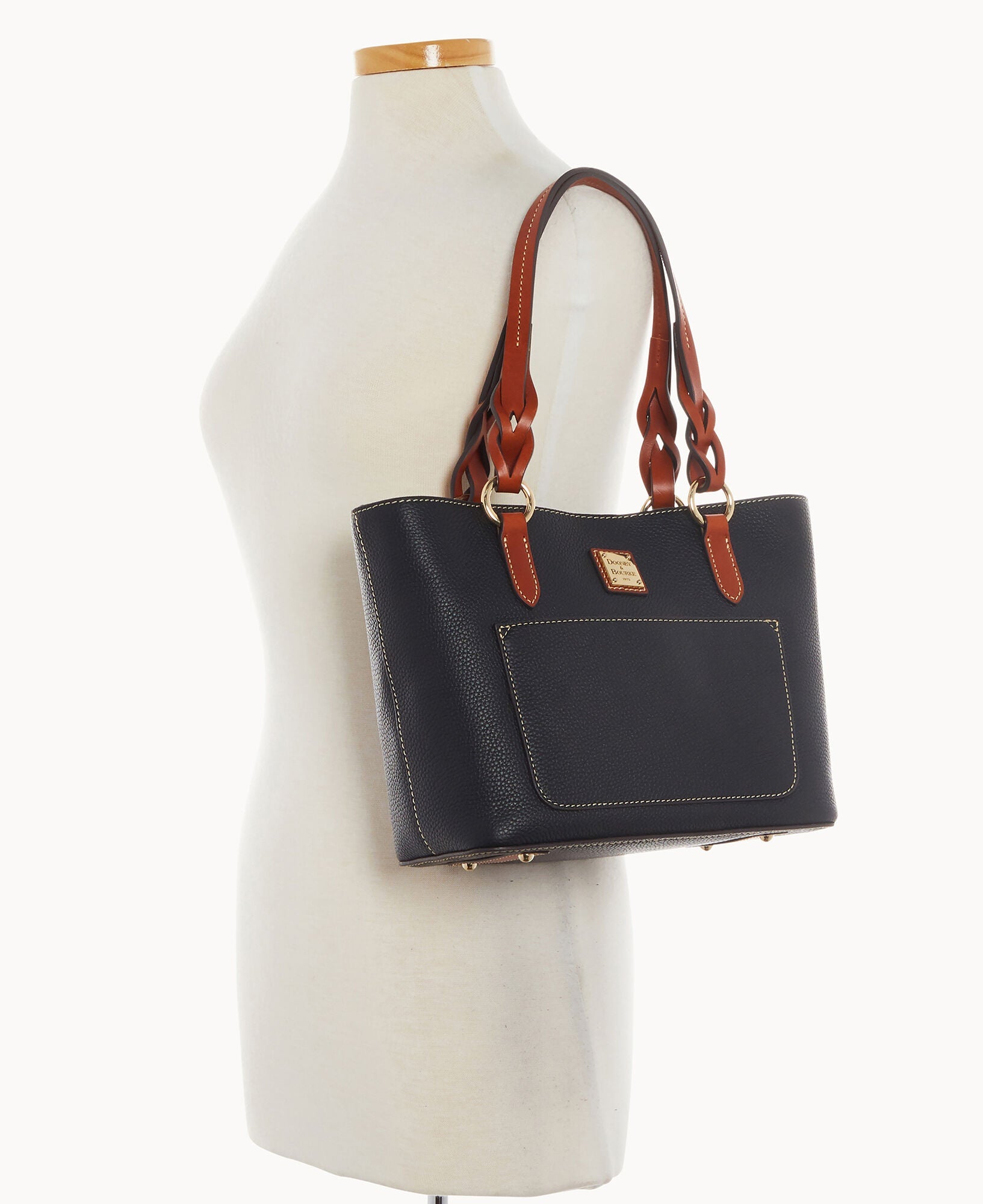 Pebble Grain Small Gretchen Tote