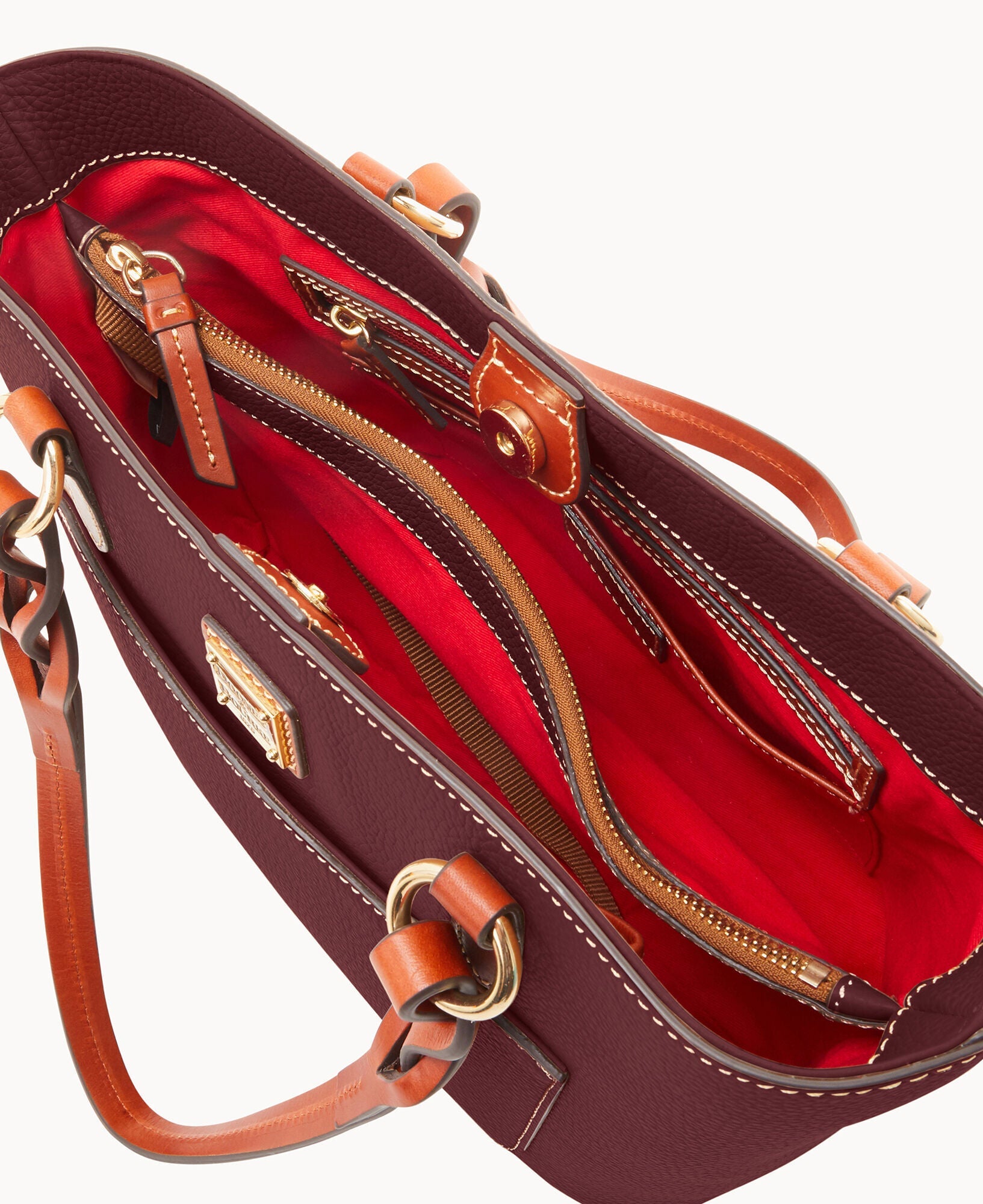 Pebble Grain Small Gretchen Tote