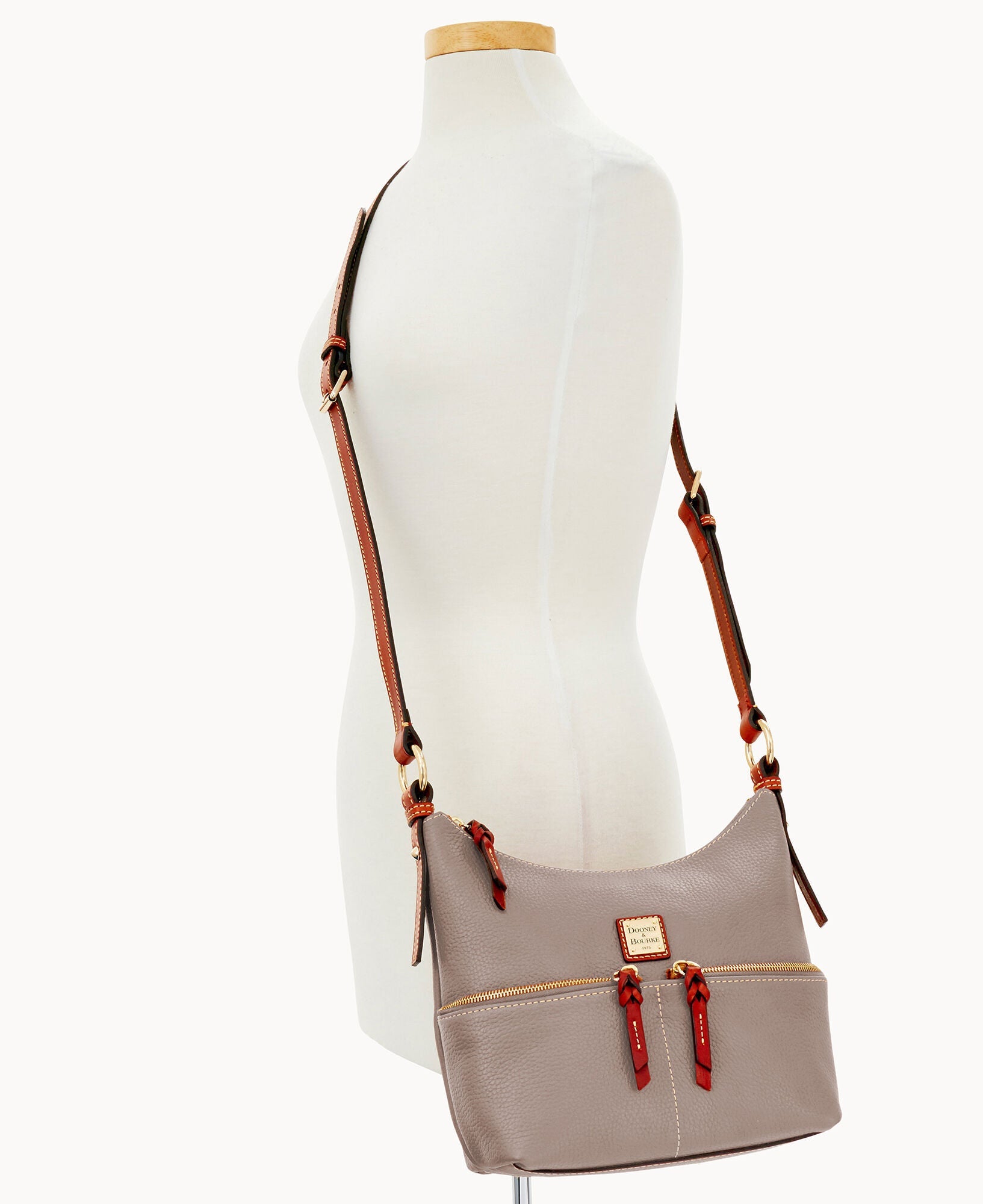 Pebble Grain Alyssa Crossbody
