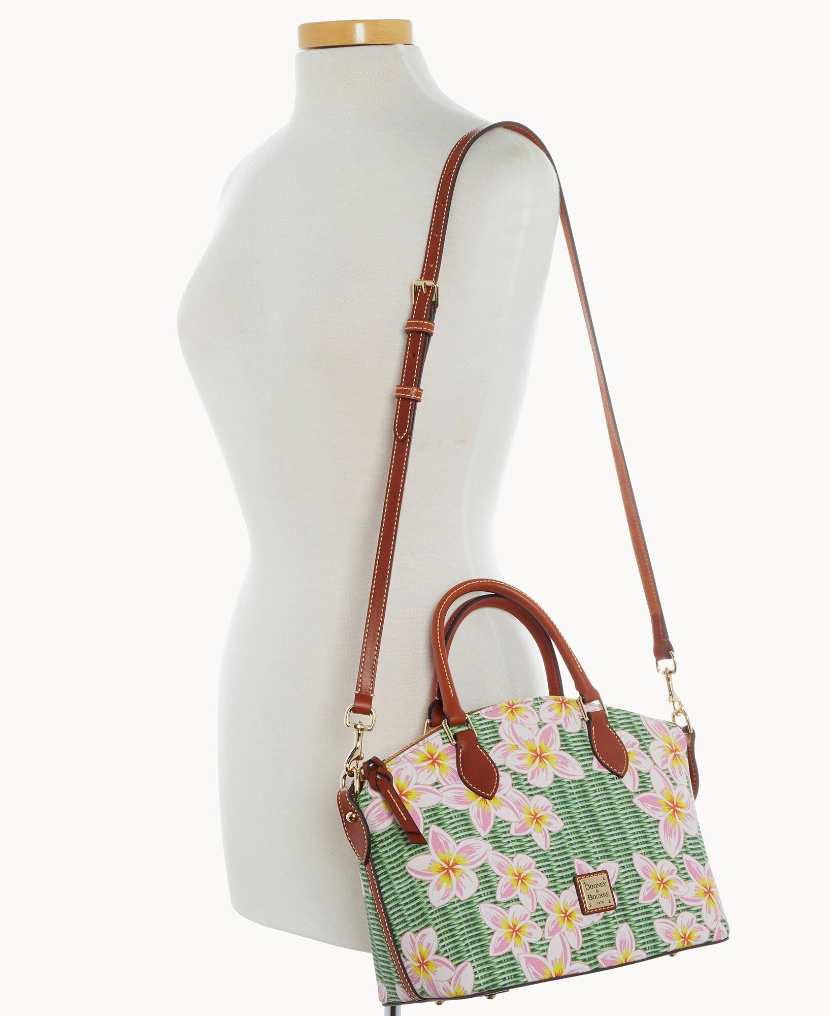 Plumeria Geena Satchel