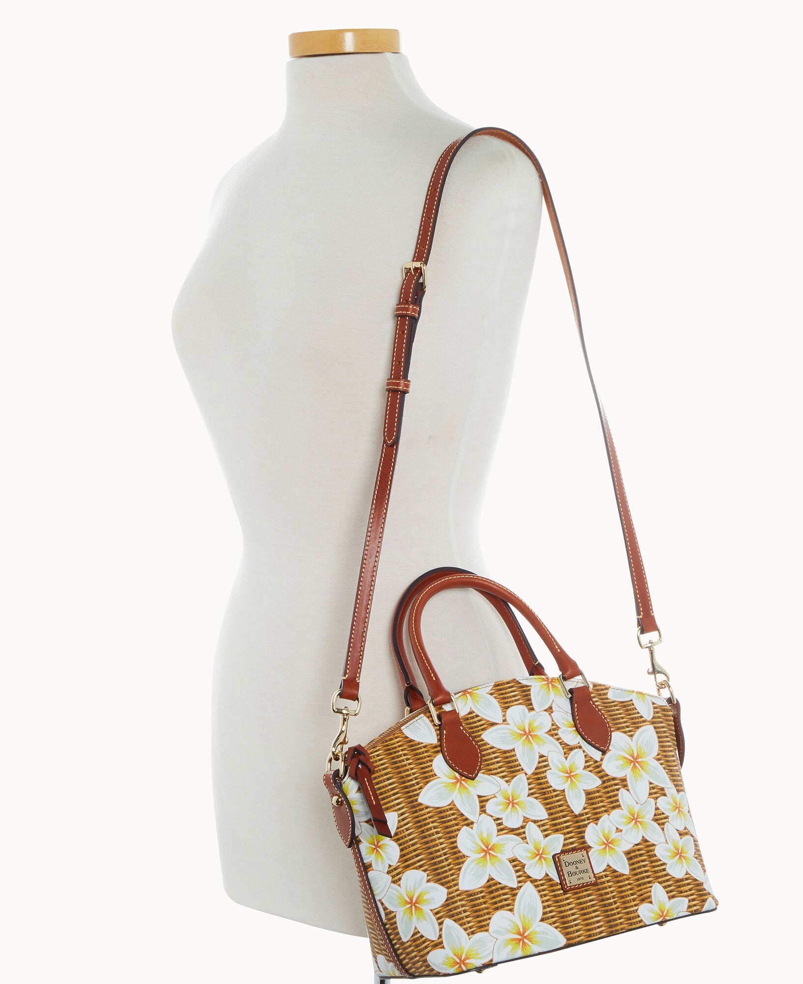Plumeria Geena Satchel