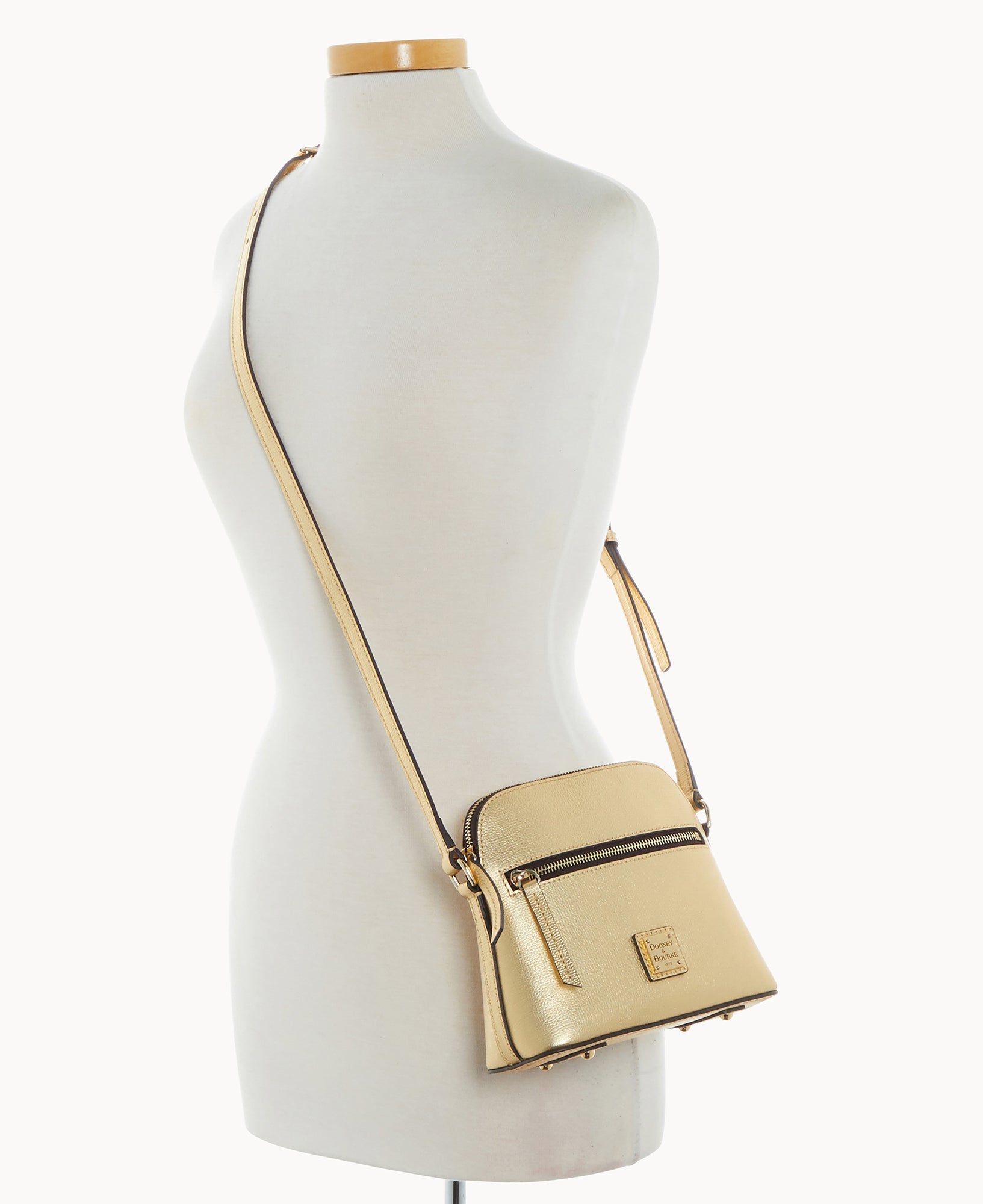 Sorrento Zip Domed Crossbody