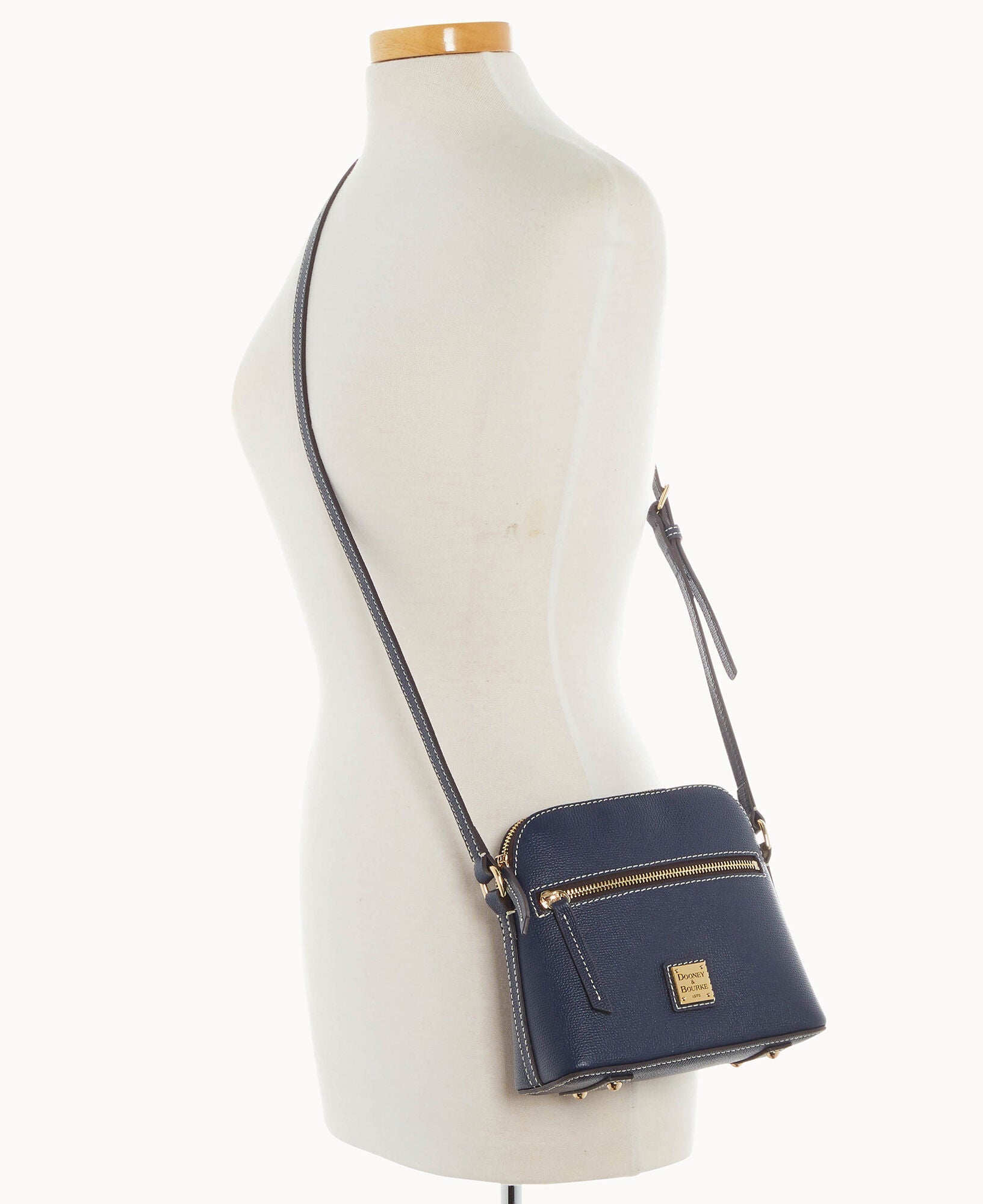 Sorrento Zip Domed Crossbody