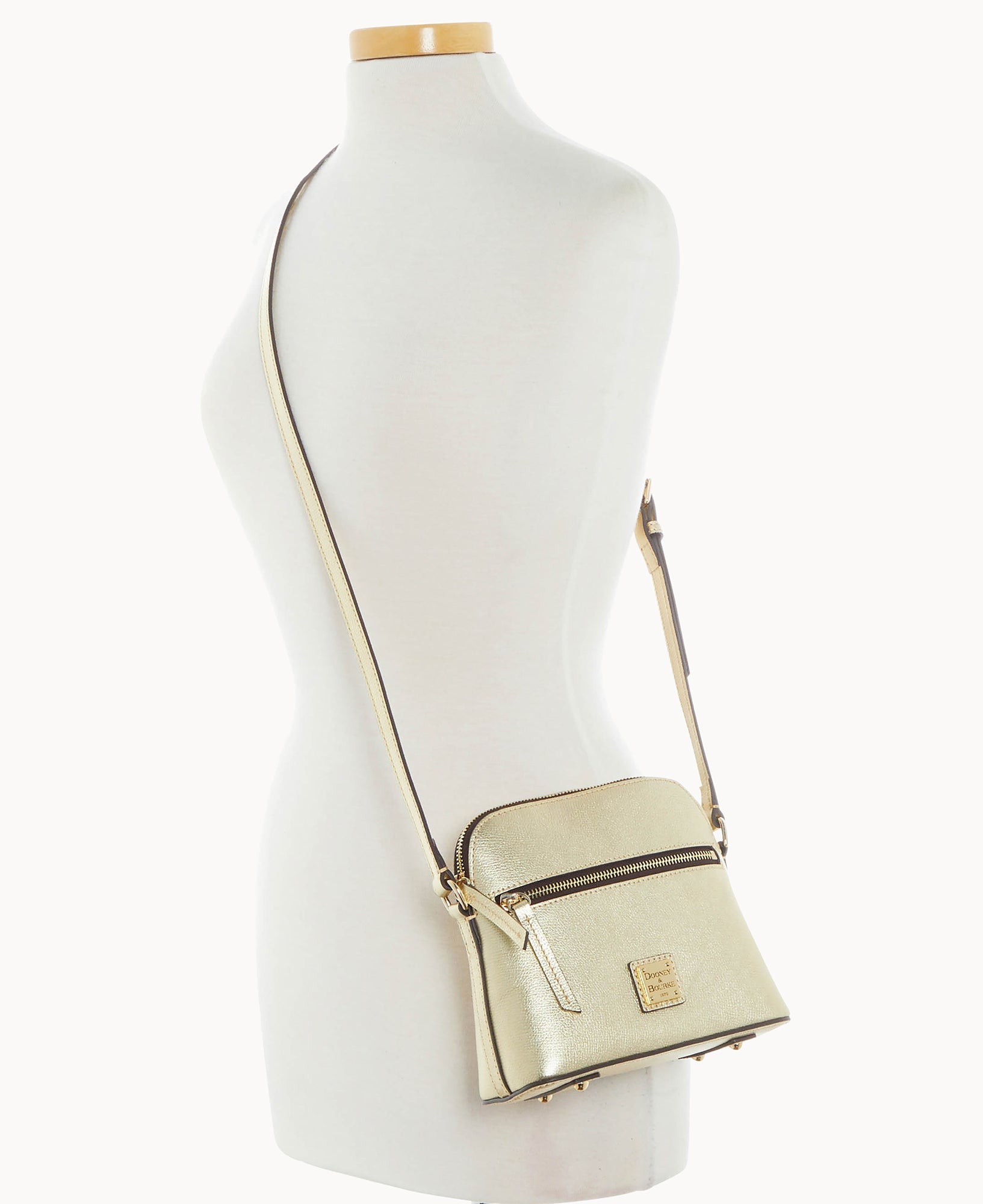 Sorrento Zip Domed Crossbody