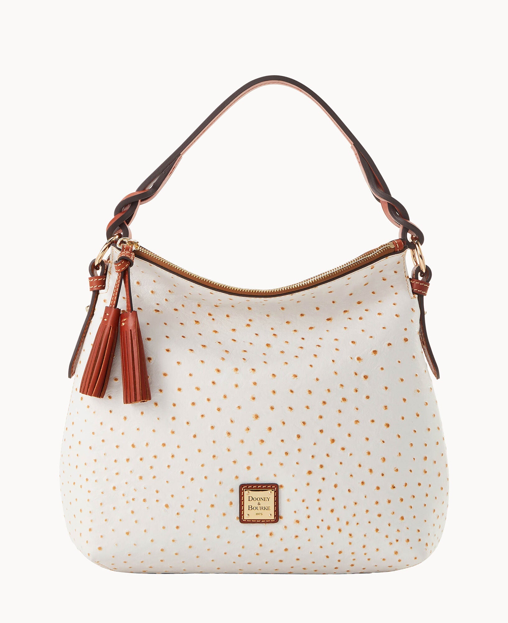 Ostrich Twist Strap Hobo