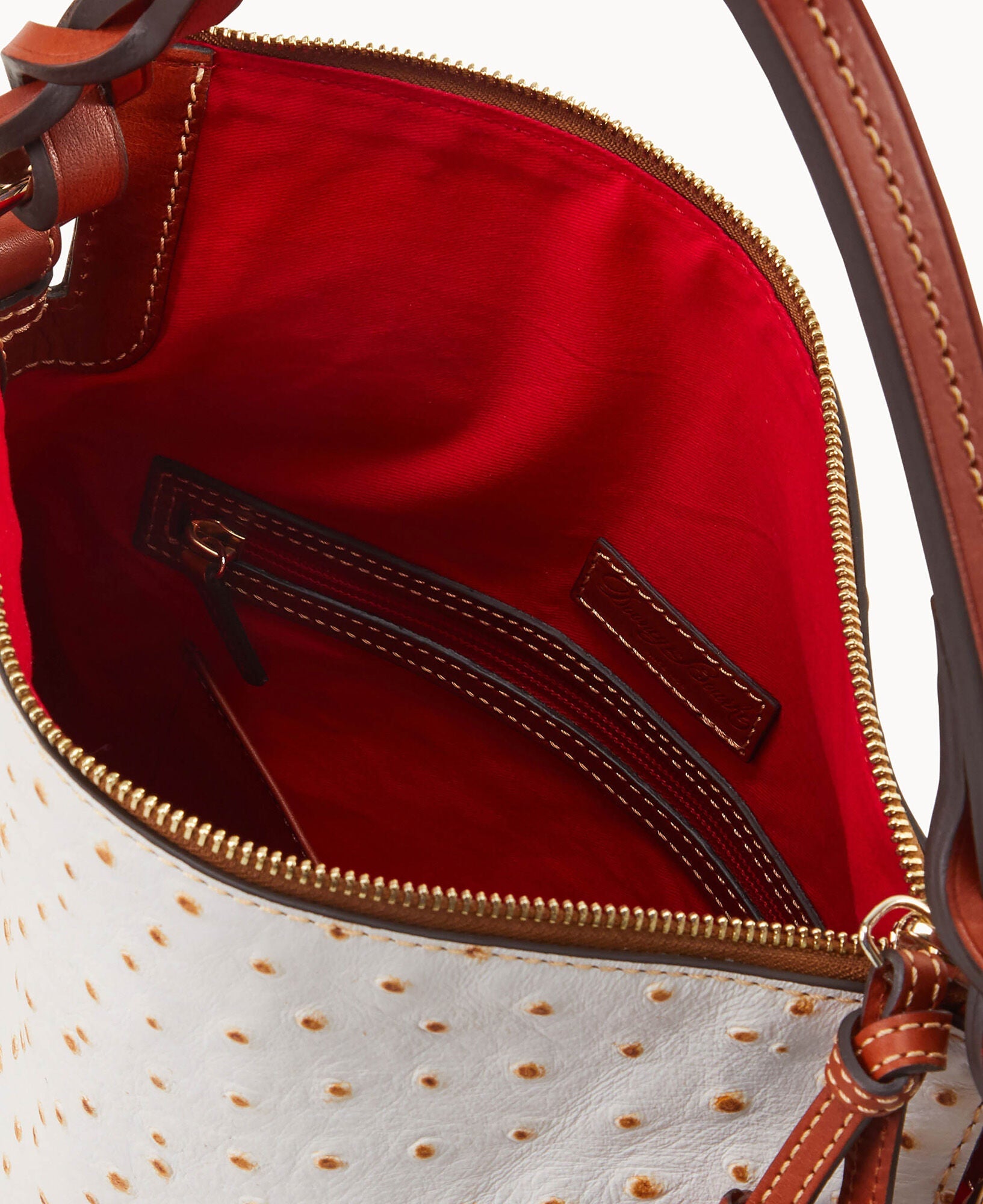 Ostrich Twist Strap Hobo