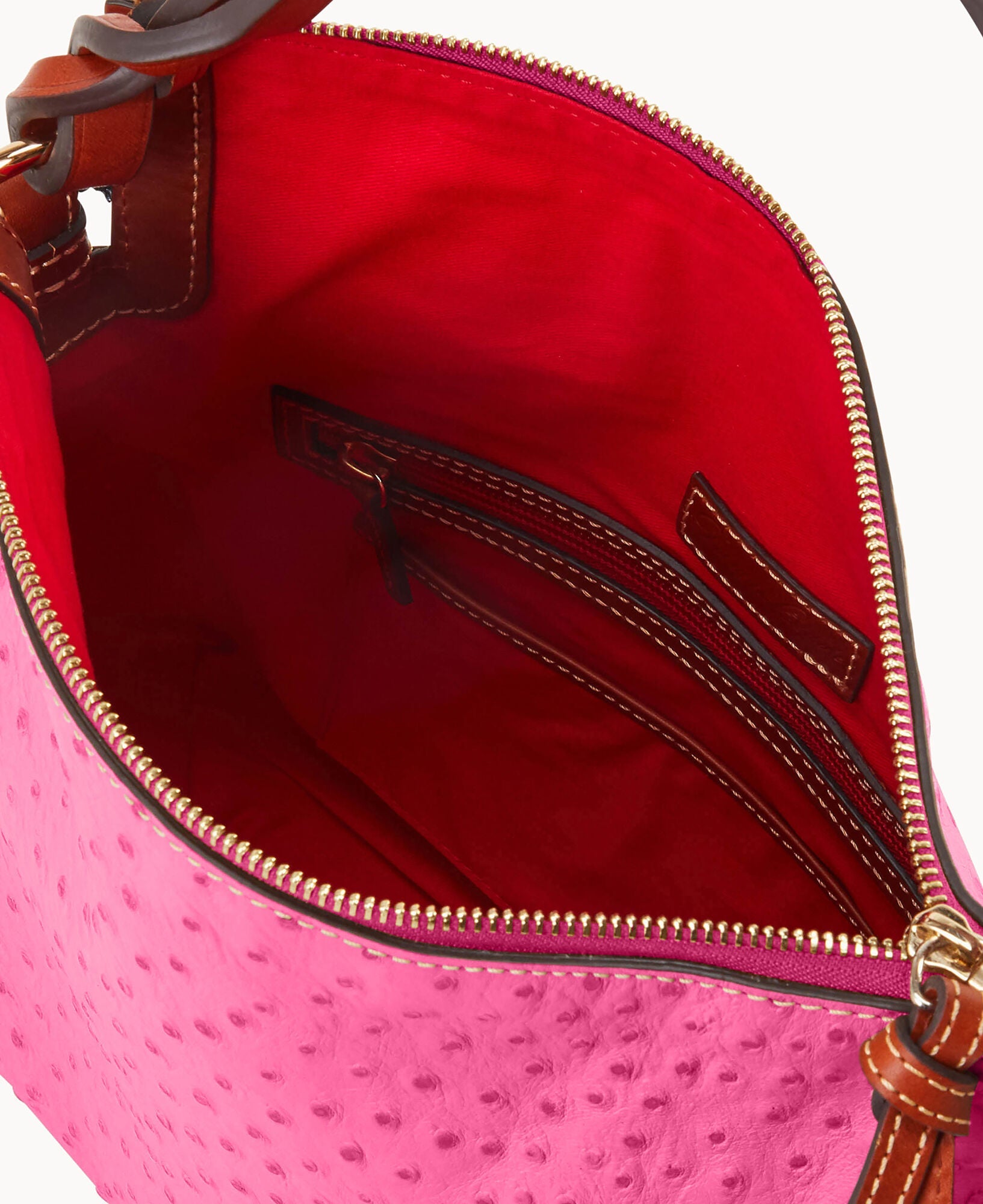 Ostrich Twist Strap Hobo